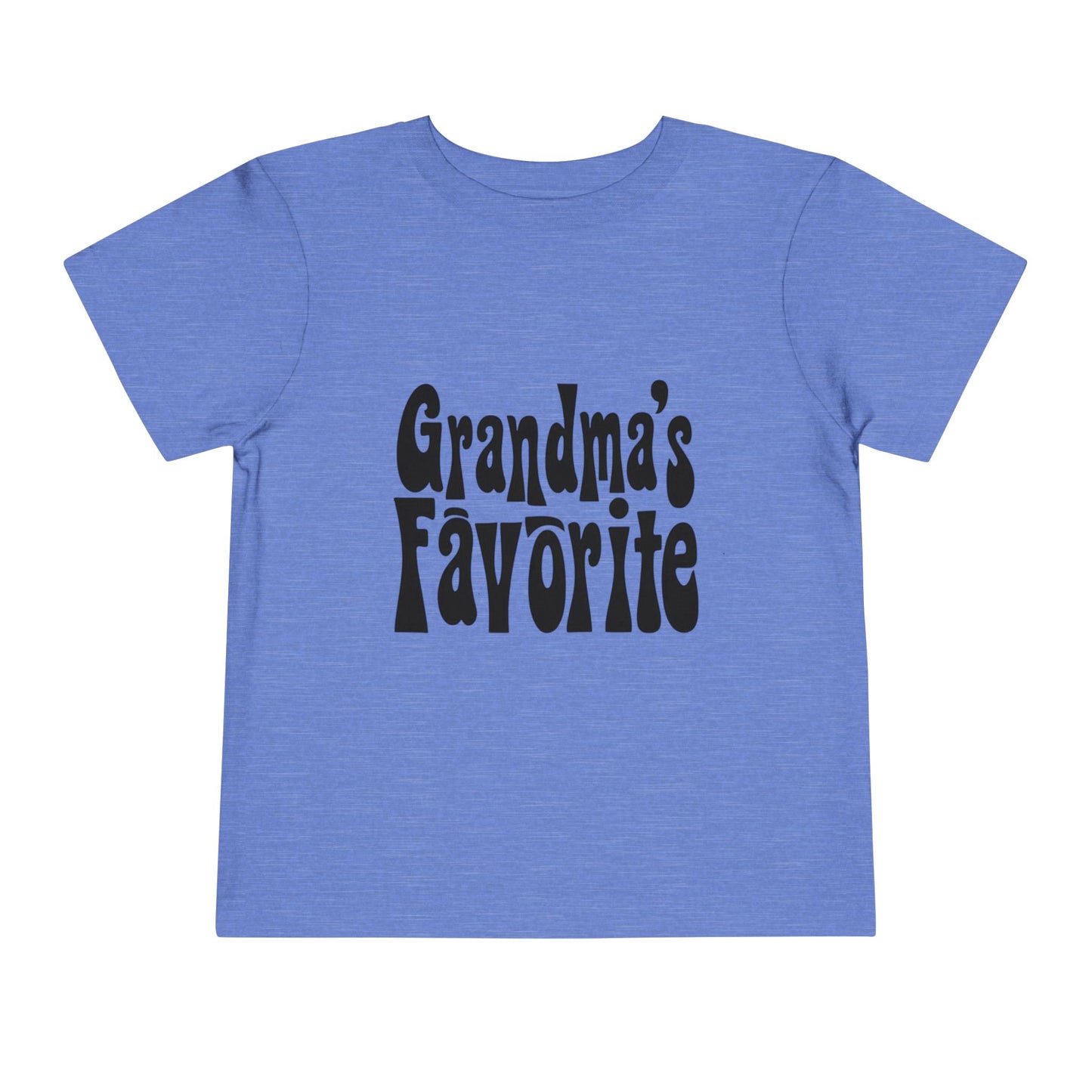 Grandma's Favorite Toddler Tee, Kids Tshirt, Funny Family Shirt, Grandmother Gift, Birthday Present