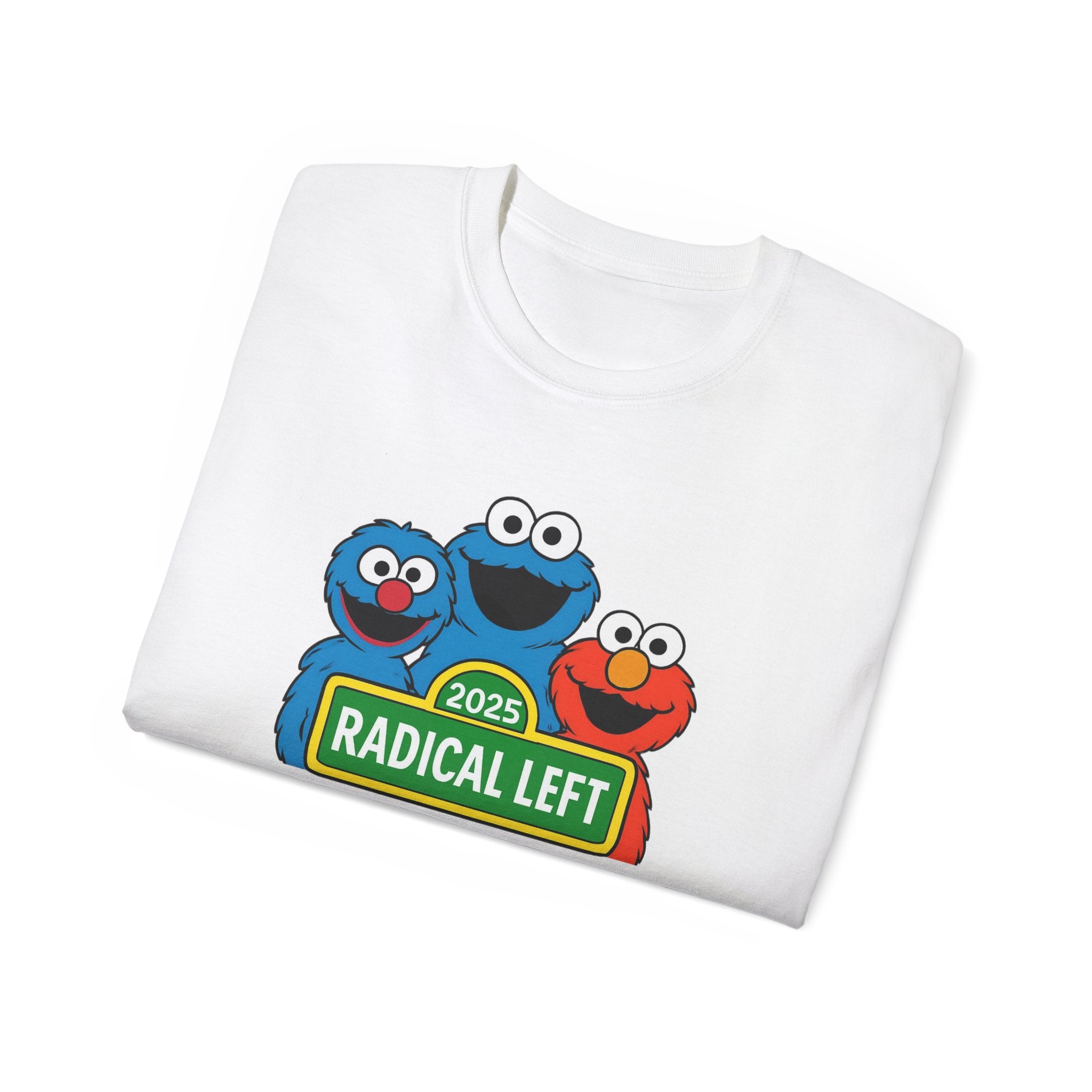 Muppets Sarcasm Tee, Leftist T-Shirt, Radical Humor Shirt, Unisex Cotton Top, Funny Puppet Gift
