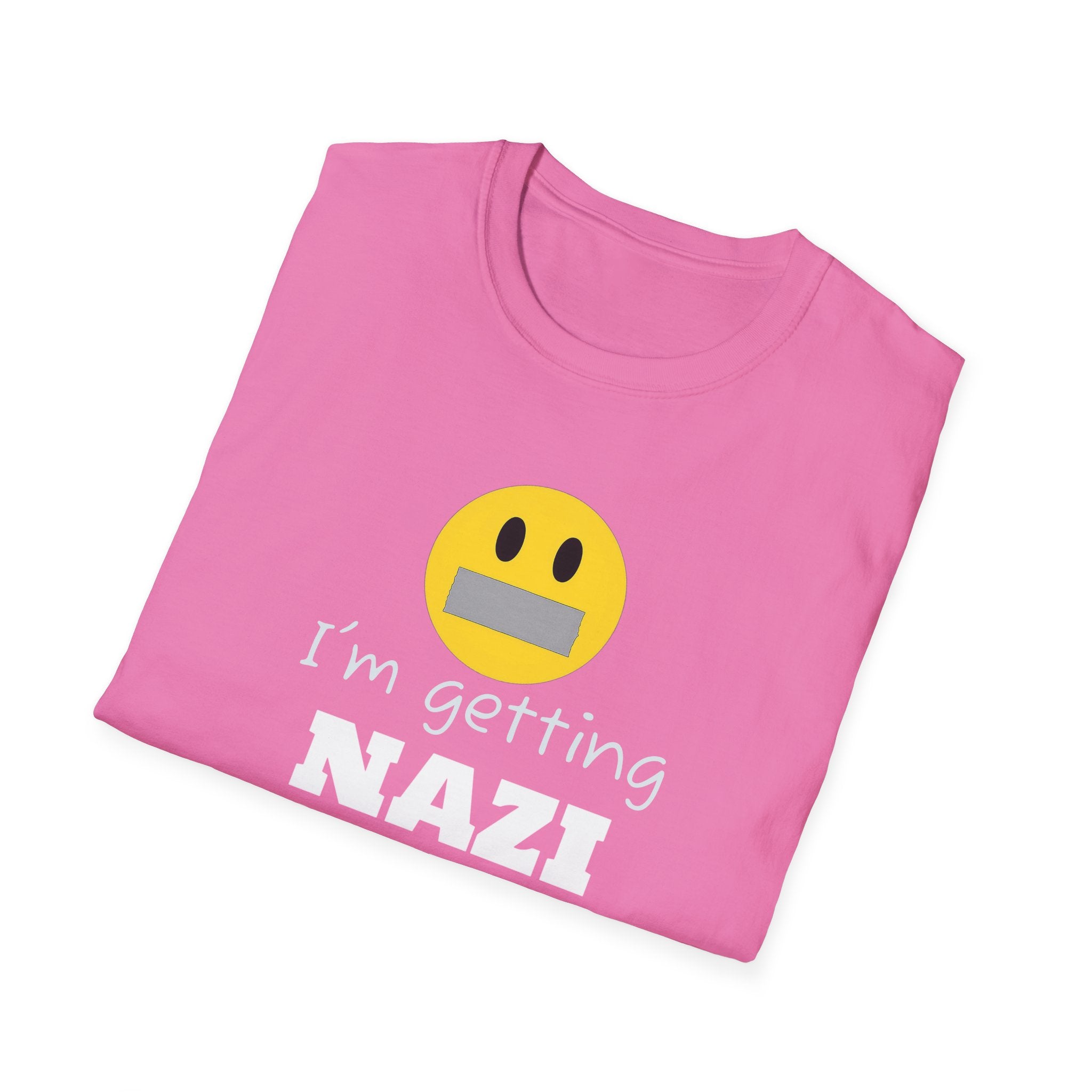 Nazi Germany Vibes, Anti-Trump Resistance T-Shirt, Political Protest Tee, Unisex Softstyle Shirt, Left Wing Activist Clothing, Censorship