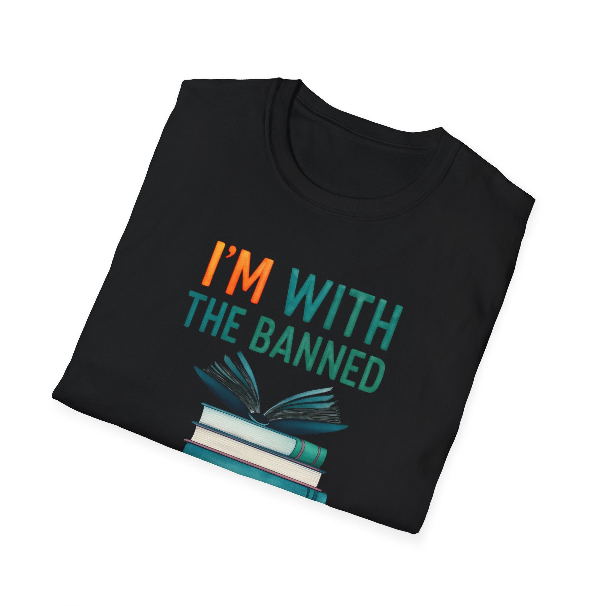 Banned Books Awareness I’m with the banned T-Shirt Christmas Gift for activists and liberals, librarian gift, teacher gift