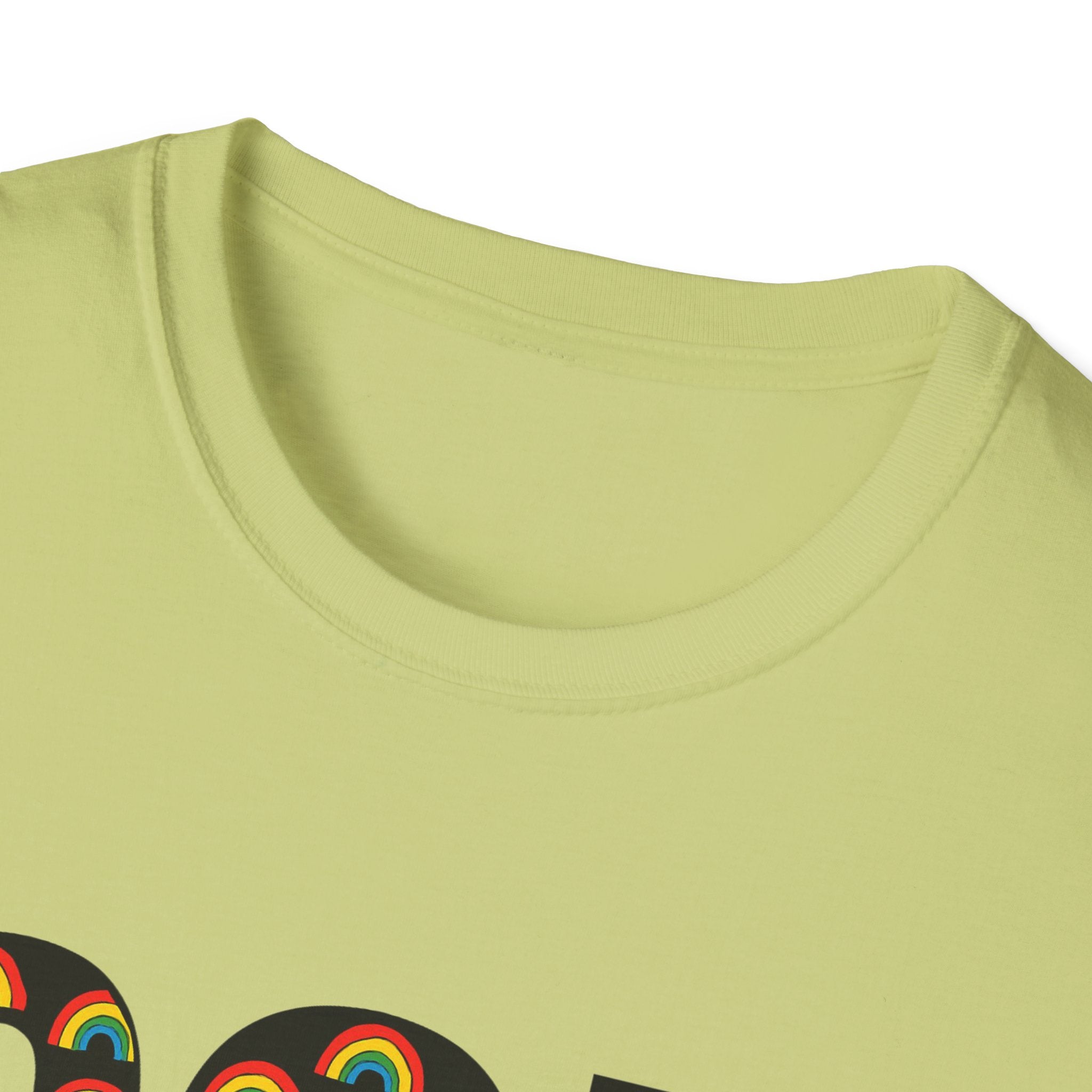 Rainbow God Had Two Dads LGBTQ Unisex Softstyle T-Shirt, Pride Tee, Social Justice Shirt, Anti Trump Top, LGBTQ Equality Clothing