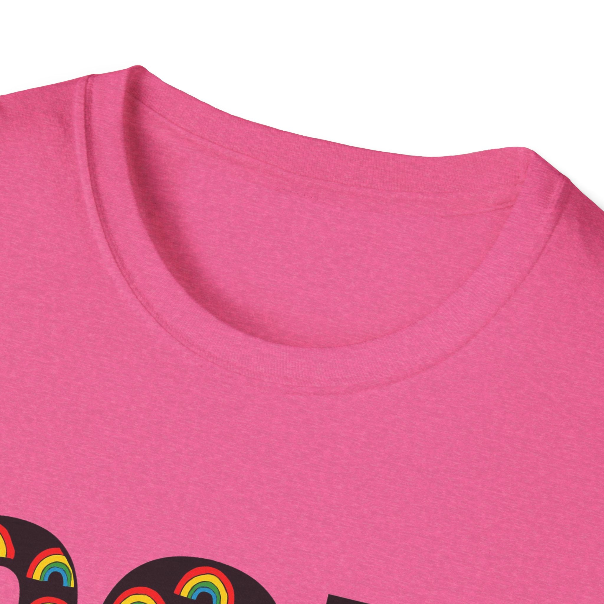 Rainbow God Had Two Dads LGBTQ Unisex Softstyle T-Shirt, Pride Tee, Social Justice Shirt, Anti Trump Top, LGBTQ Equality Clothing