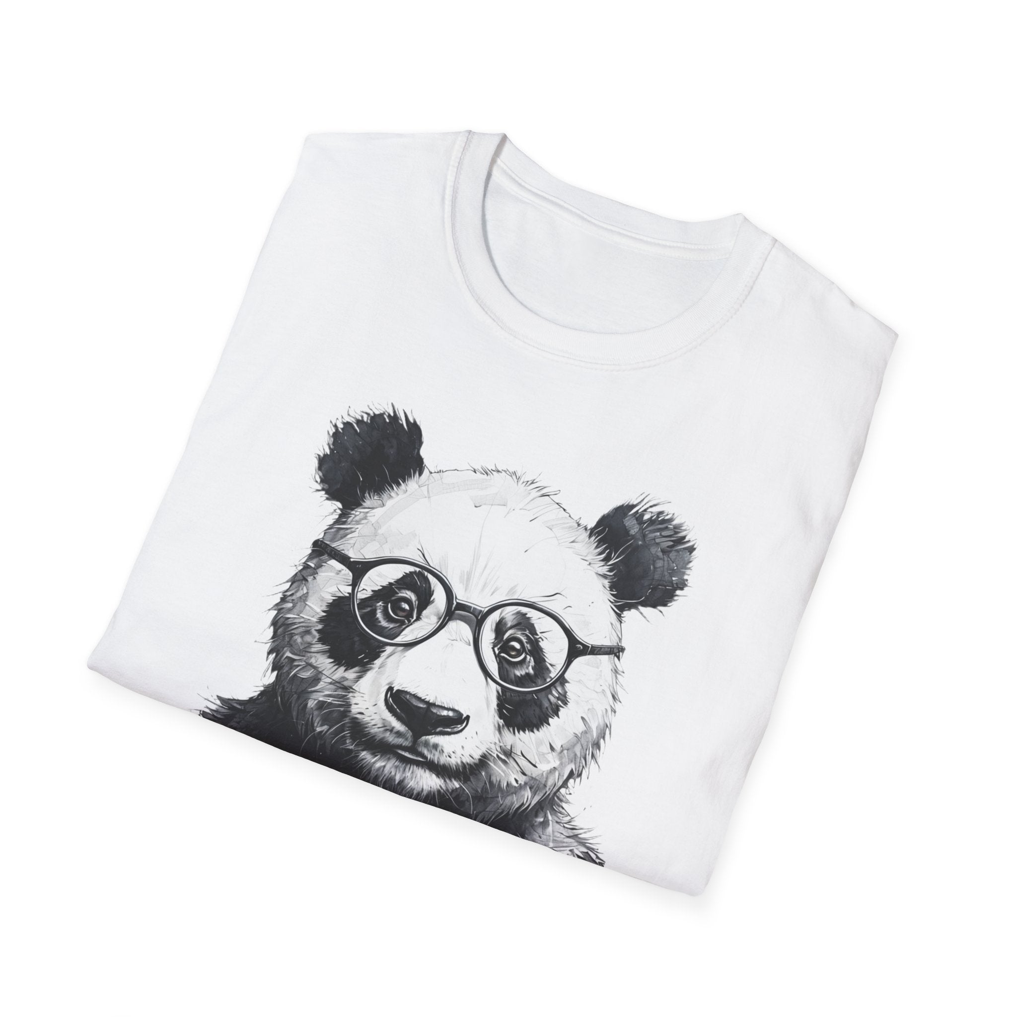 Social Justice Panda Coffee Protest FDT Unisex Softstyle T-Shirt, Anti Trump Activist Tee, Political Statement Shirt