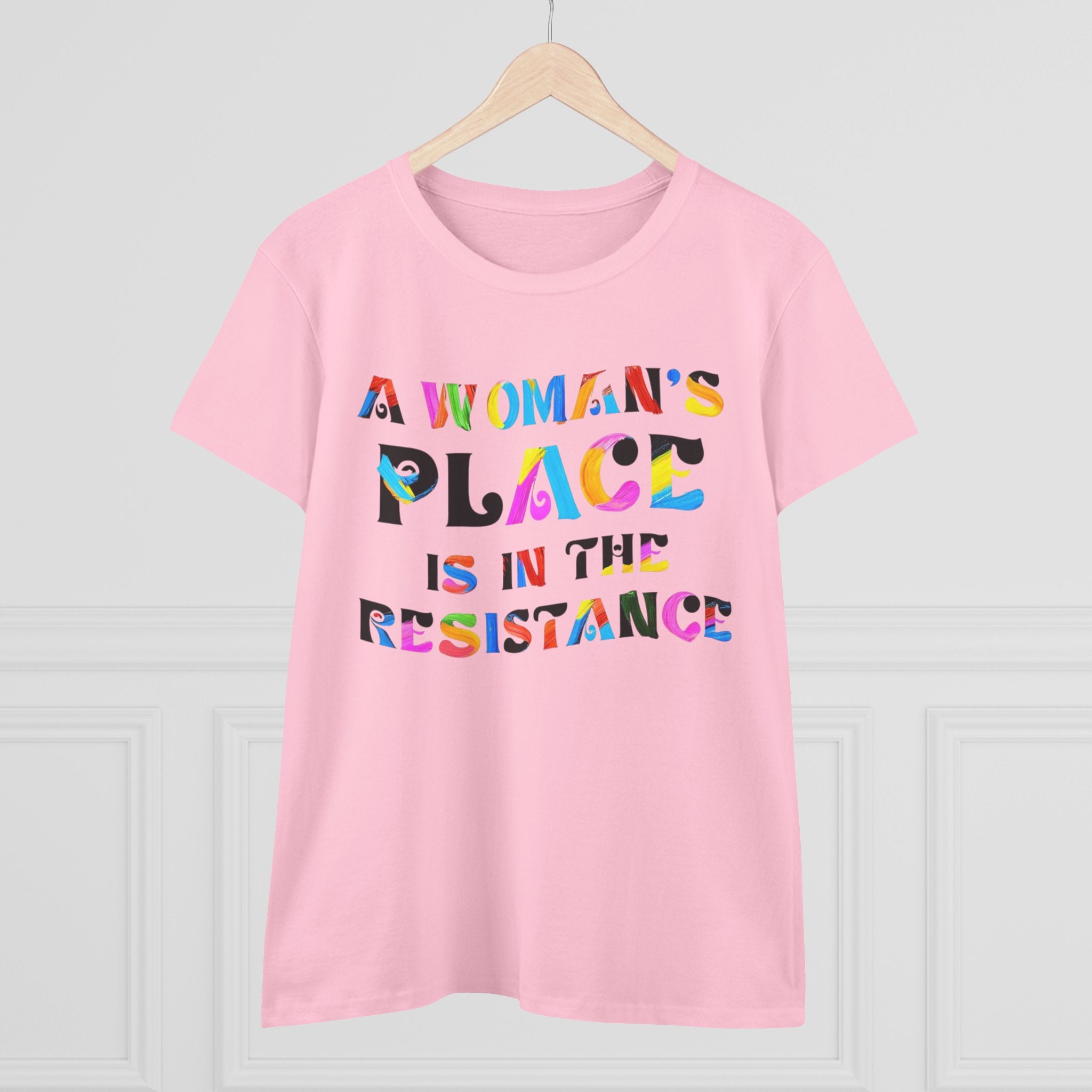 A womans place Feminist Tee, Women's Rights Shirt, Protest Activist Top, Social Justice Clothing, Feminism Tshirt No Kings