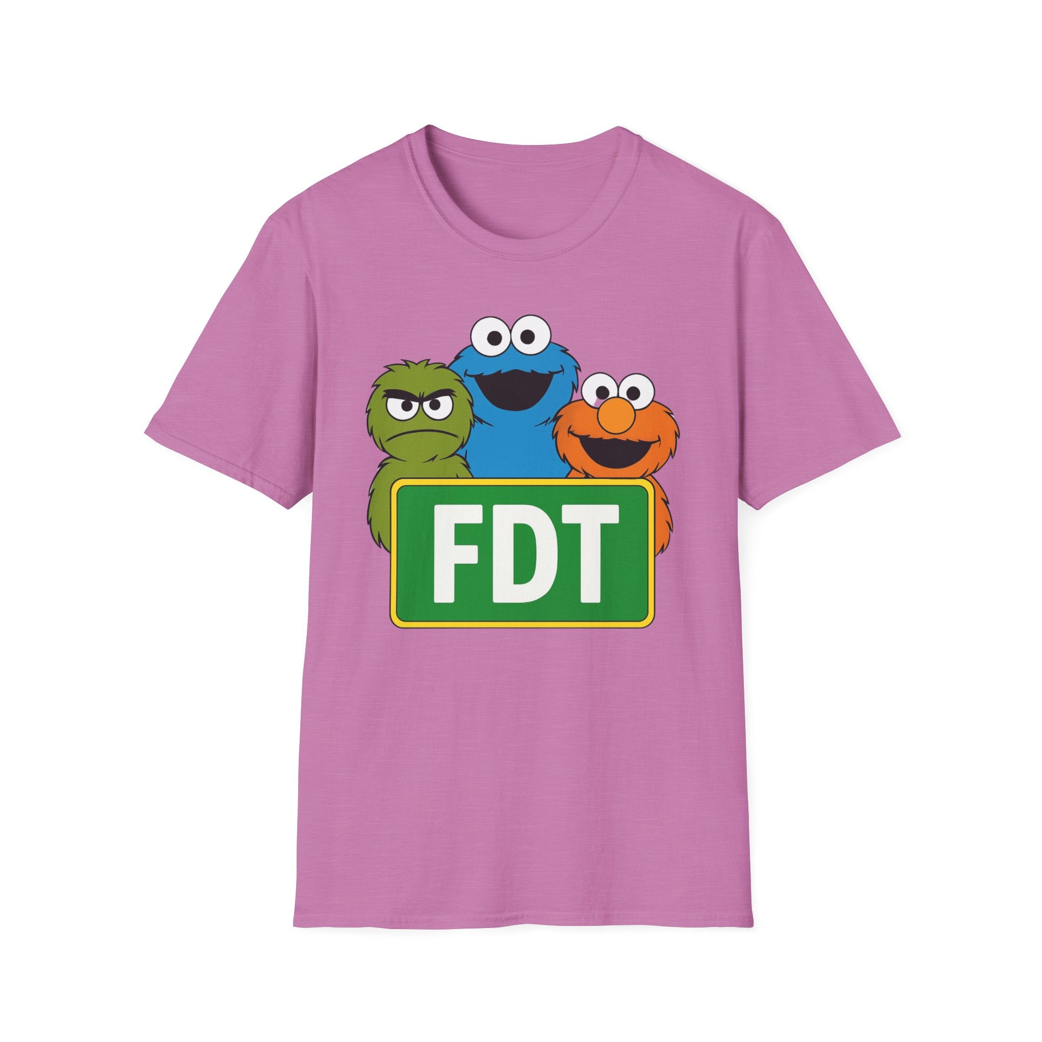 FDT Funny Unisex T-Shirt, Anti Trump Political Humor, Nostalgic Puppets, Kindness, Diversity, Social Justice, Liberal Gift, Funny Political