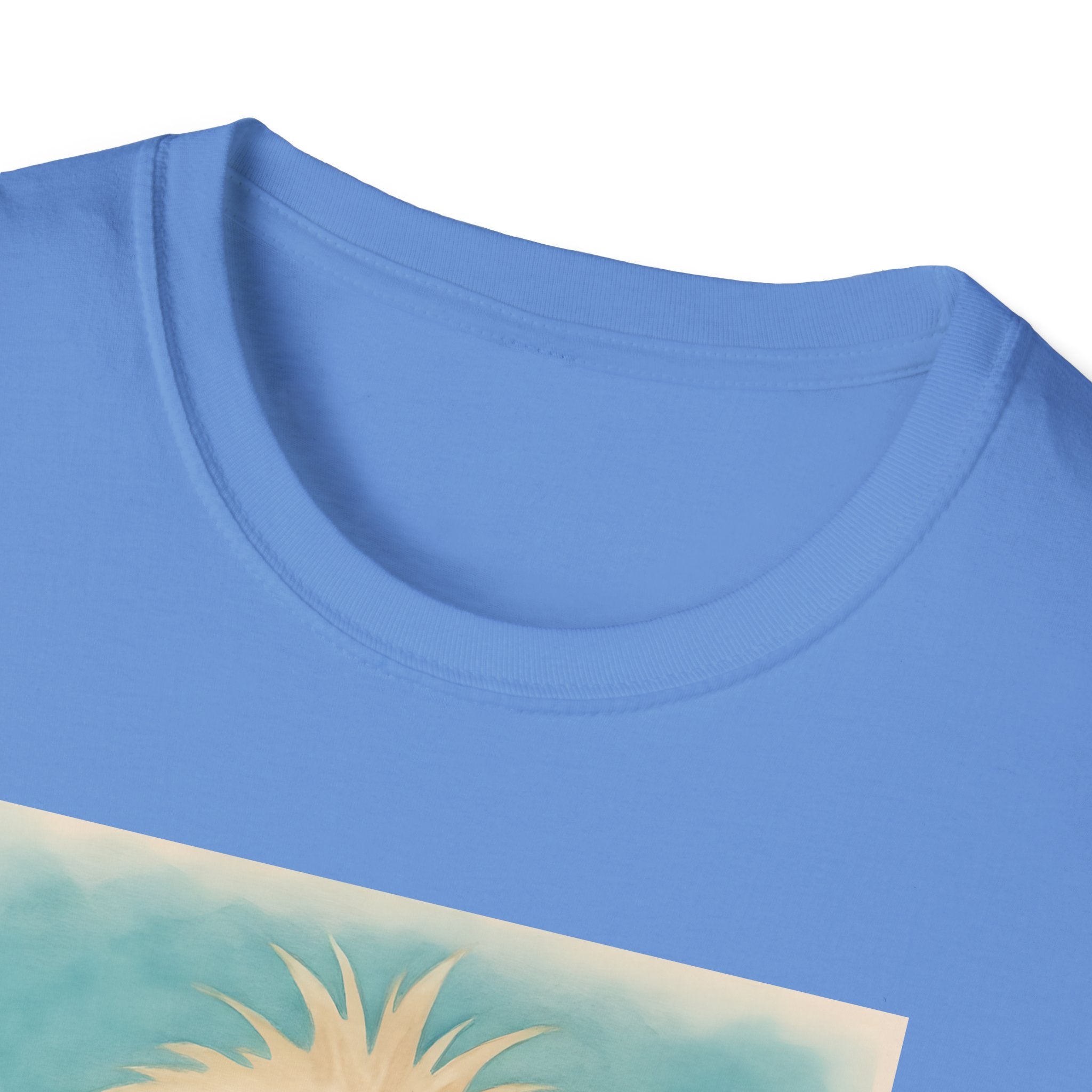 Ostrich Graphic T-Shirt, Unisex Softstyle Tee, Cute Animal Shirt, Gift for Friends, Quirky Humor Top, Smoke fun gift