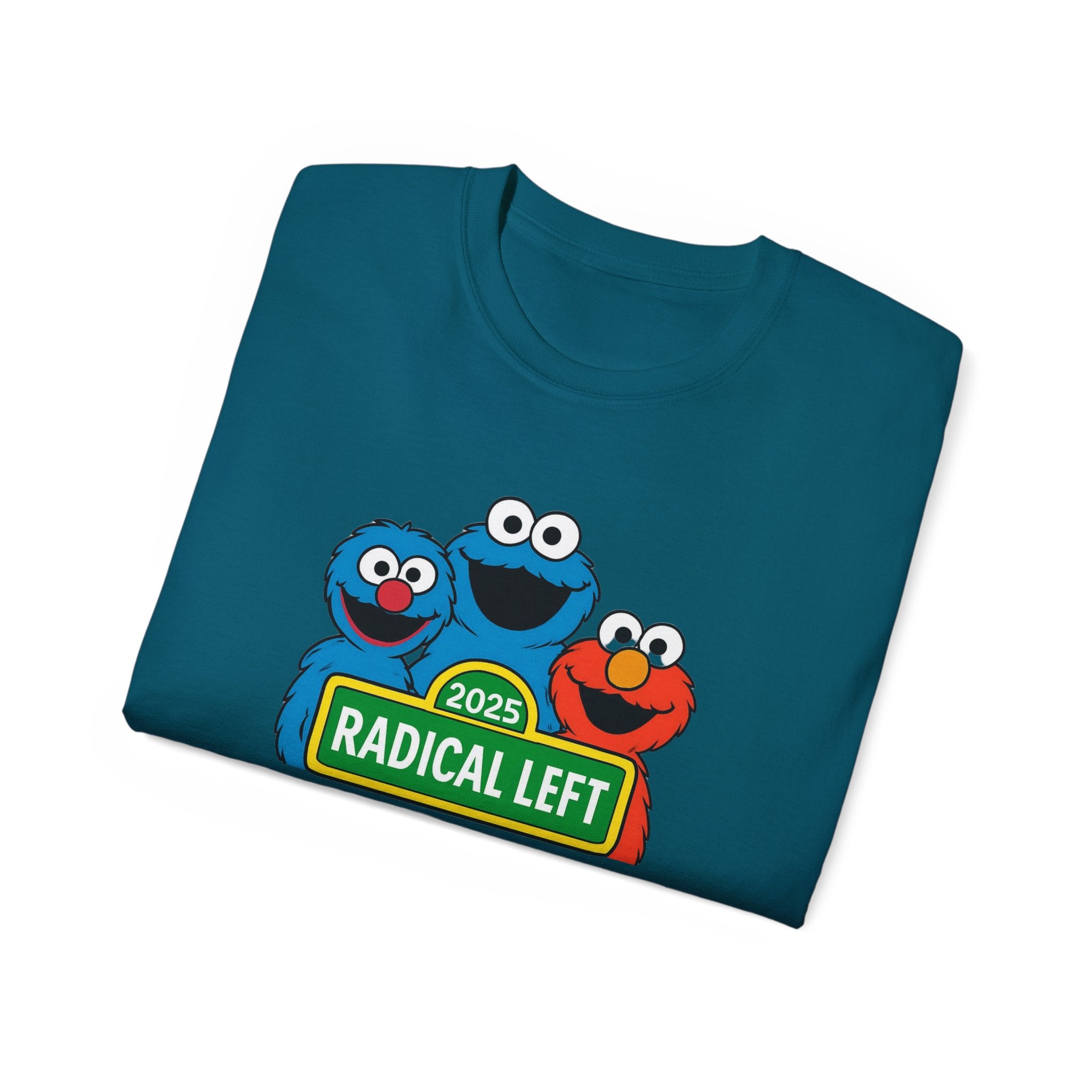 Muppets Sarcasm Tee, Leftist T-Shirt, Radical Humor Shirt, Unisex Cotton Top, Funny Puppet Gift