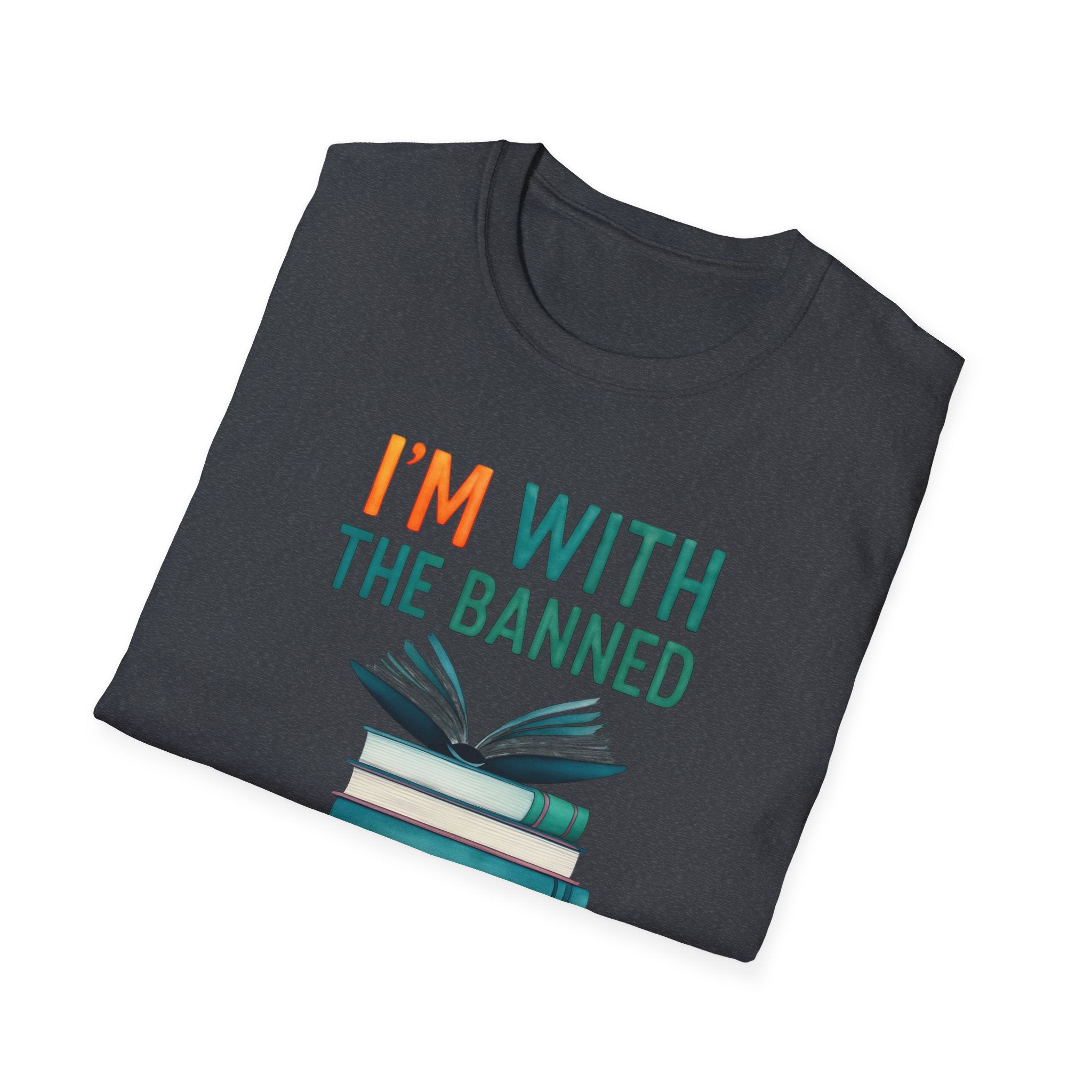 Banned Books Awareness I’m with the banned T-Shirt Christmas Gift for activists and liberals, librarian gift, teacher gift