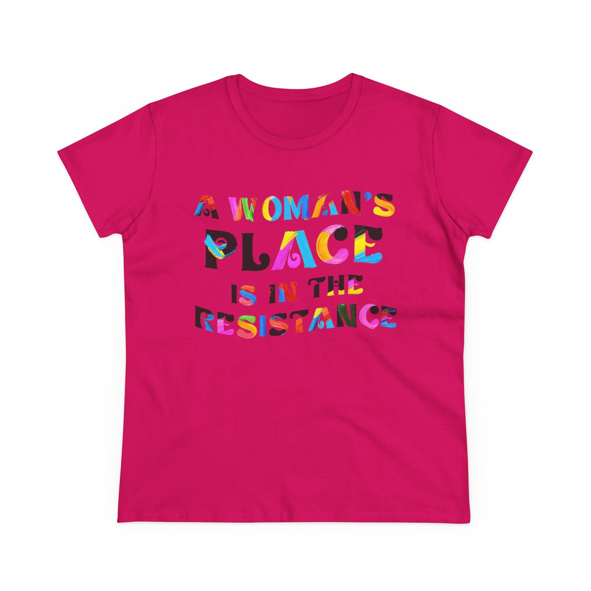 A womans place Feminist Tee, Women's Rights Shirt, Protest Activist Top, Social Justice Clothing, Feminism Tshirt No Kings