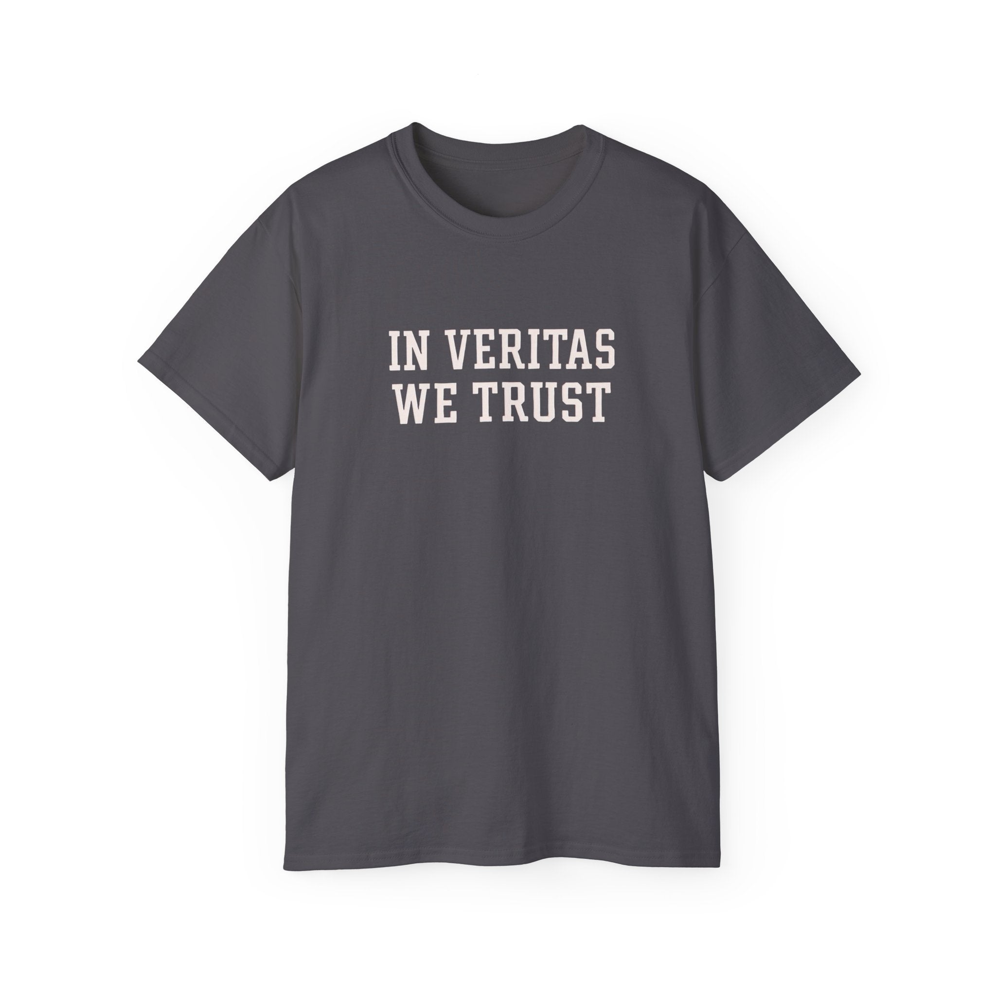In Veritas We Trust Harvard Anti Trump, Protest Shirt, Political Activist Gift, Statement Tee, College Shirt
