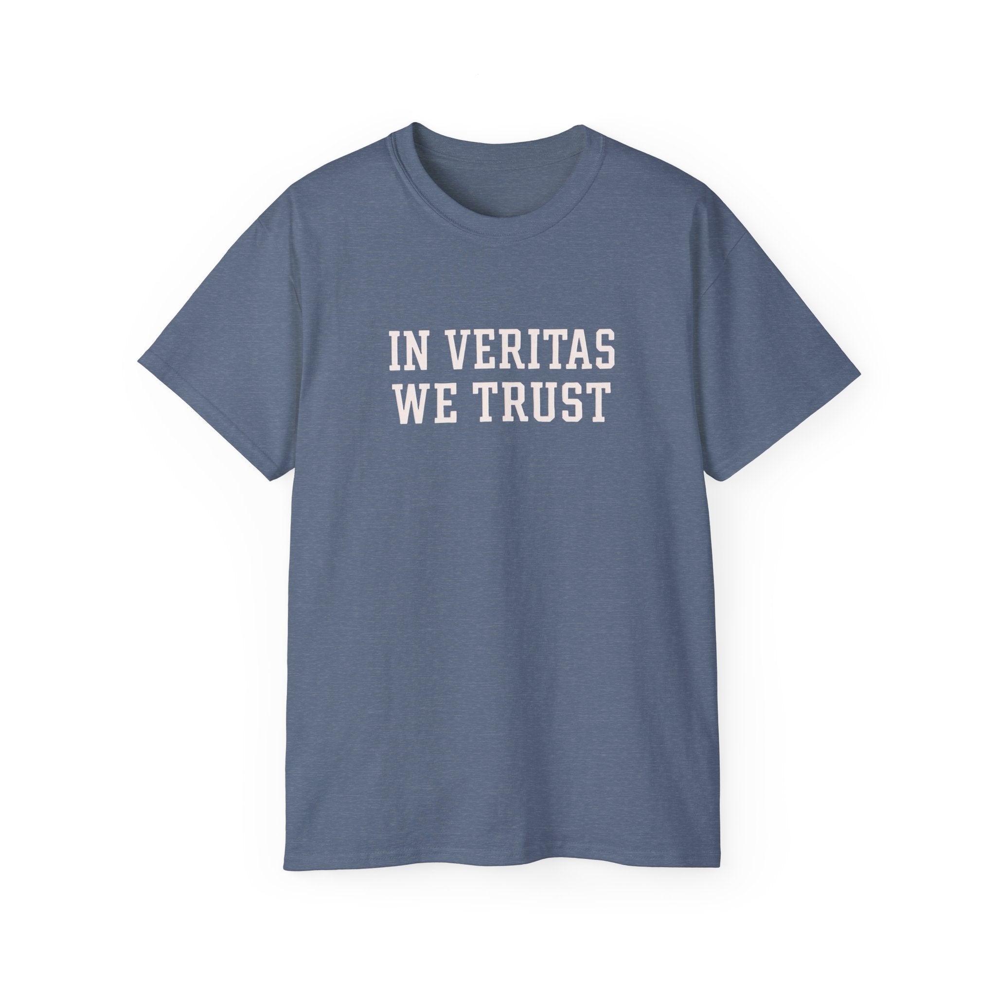 In Veritas We Trust Harvard Anti Trump, Protest Shirt, Political Activist Gift, Statement Tee, College Shirt