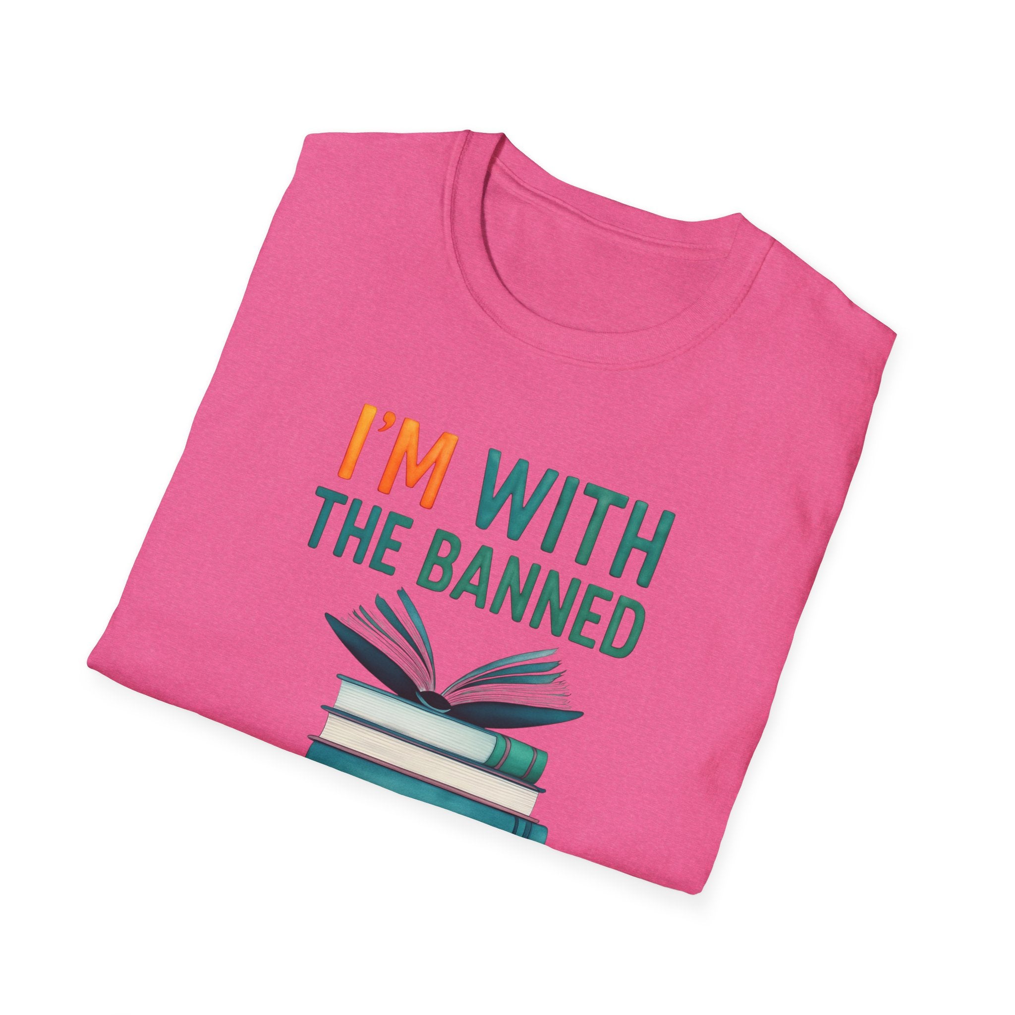 Banned Books Awareness I’m with the banned T-Shirt Christmas Gift for activists and liberals, librarian gift, teacher gift