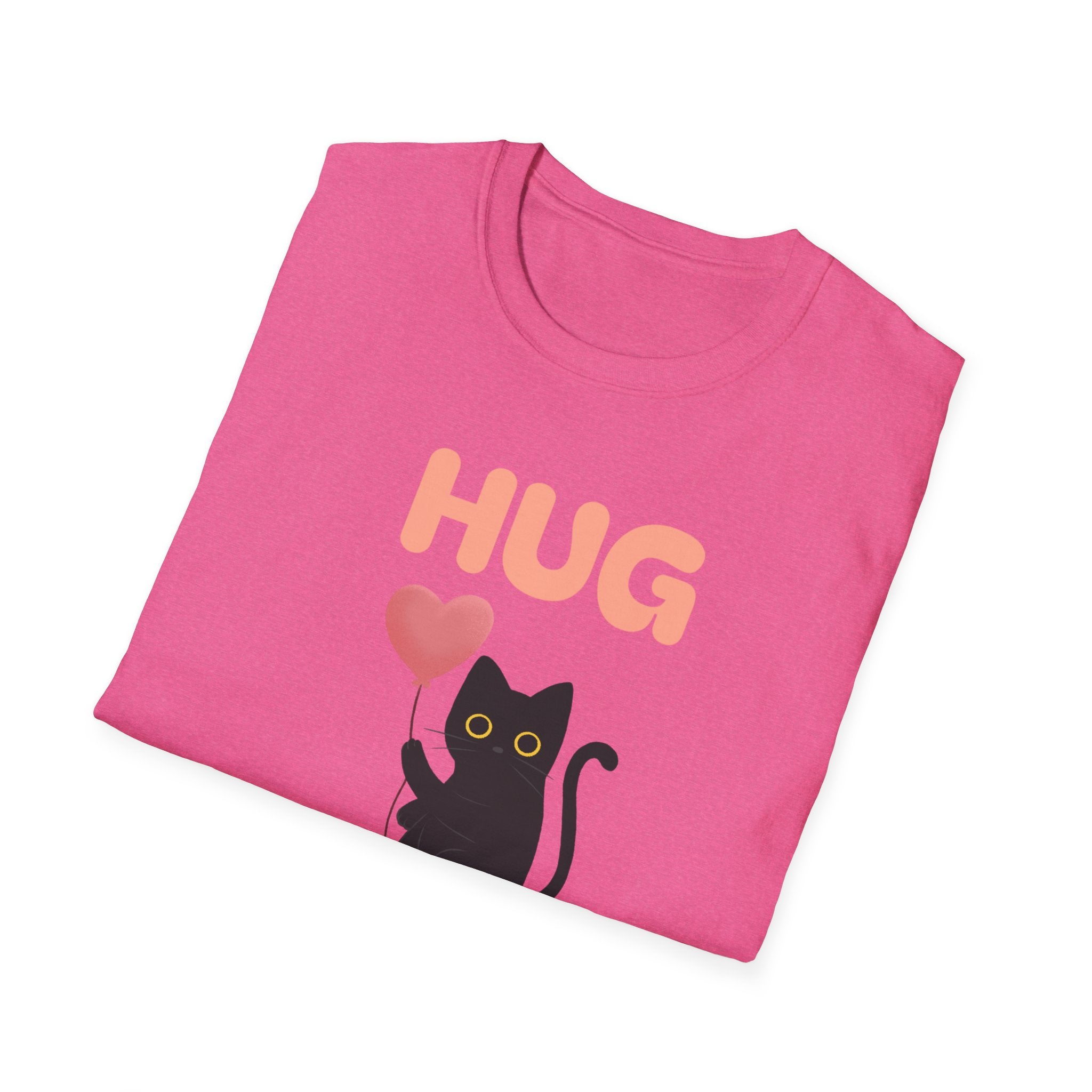 Hug Dealer fun cat Unisex Softstyle T-Shirt, Funny Cat Lover Gift, Cute Tee, Cat Mom Shirt, Trendy Graphic Tee Christmas gift sarcasm