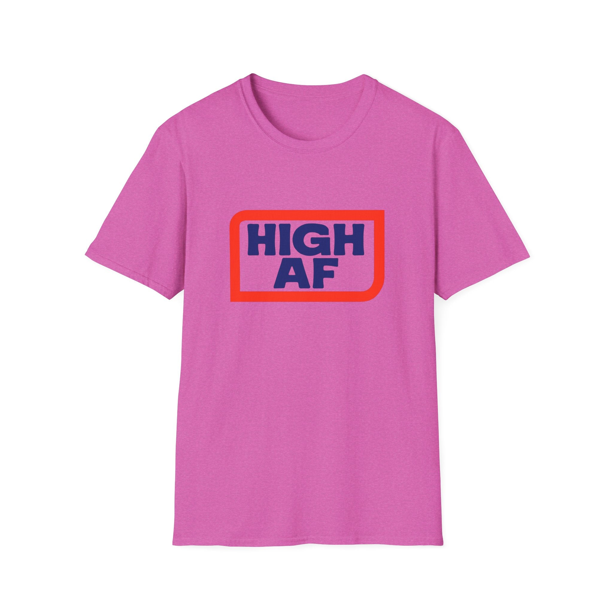 High AF Vibes Unisex T-Shirt - Perfect Smokers Gift FLOWER LOVERS