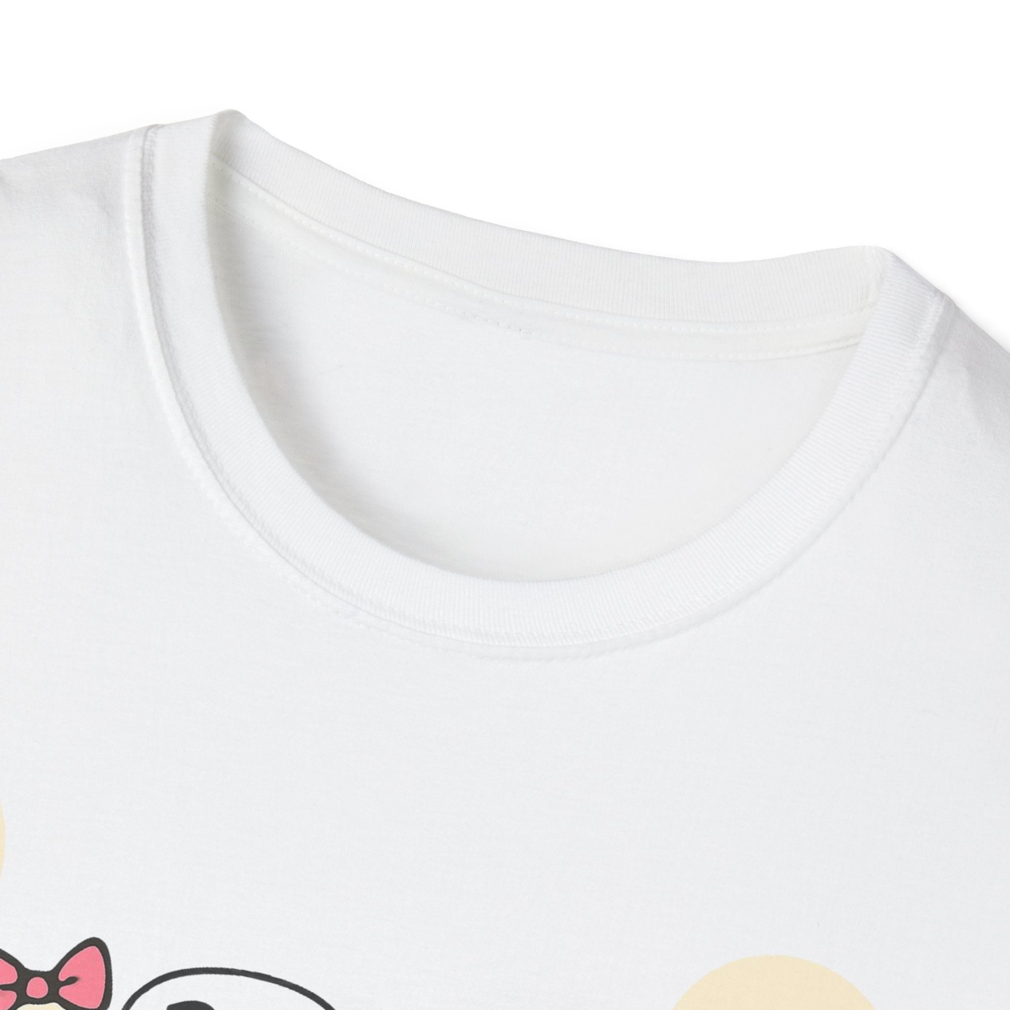 Spooky Ghost Boo Bow Cute Halloween Unisex T-Shirt, Halloween Shirt, Ghost Costume, Halloween Party Shirt, Spooky Tee, Cute Halloween Top