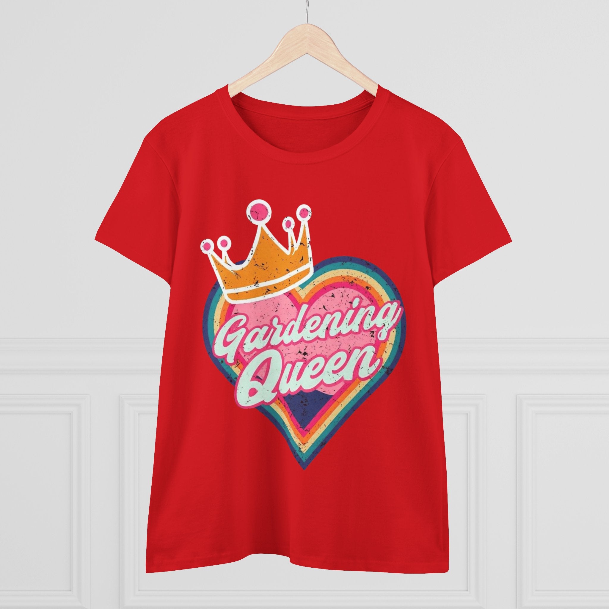 Gardening Queen Cotton Tee, Gardening Shirt, Gift for Gardeners, Summer Fashion, Plant Enthusiast Tee, Eco-Friendly Cotton Tee