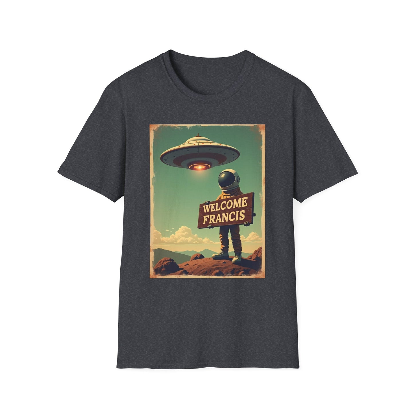 Unisex Softstyle T-Shirt - Welcome Francis Design