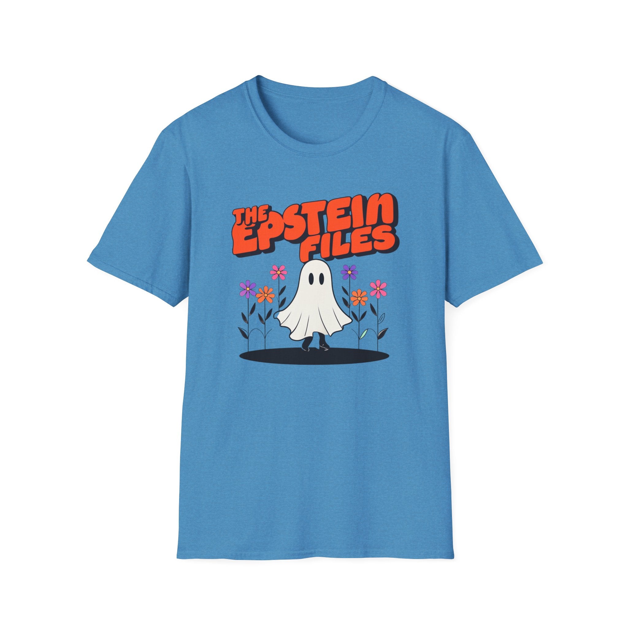 Ghost Political Halloween Unisex T-Shirt, Epstein Files Ghost Anti Trump Tee, Protest Shirt, Funny Political Gift, Conspiracy Theory Tee