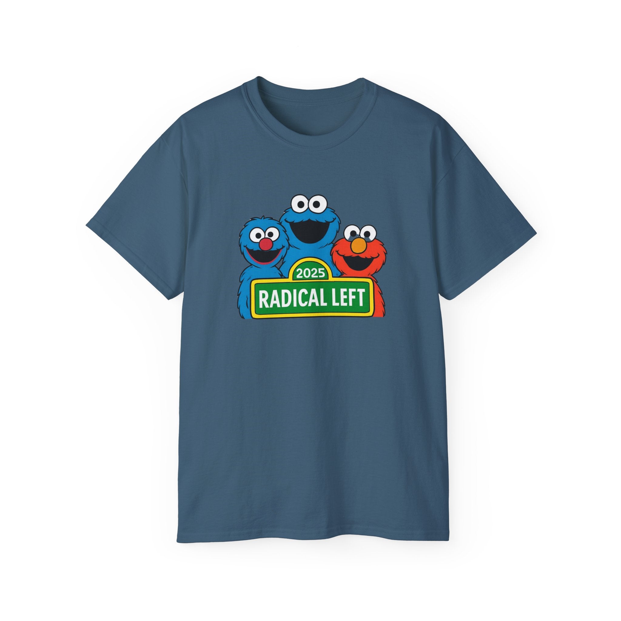 Muppets Sarcasm Tee, Leftist T-Shirt, Radical Humor Shirt, Unisex Cotton Top, Funny Puppet Gift