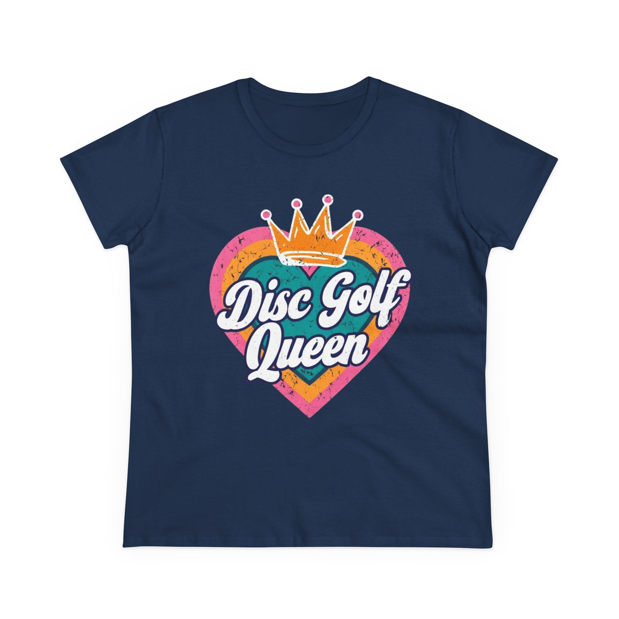 Disc Golf Queen Women's Tee, Fun Disc Golf T-Shirt, Sporty Graphic Tee, Gift for Disc Golf Lovers, Casual Outfit, Summer Wardrobe