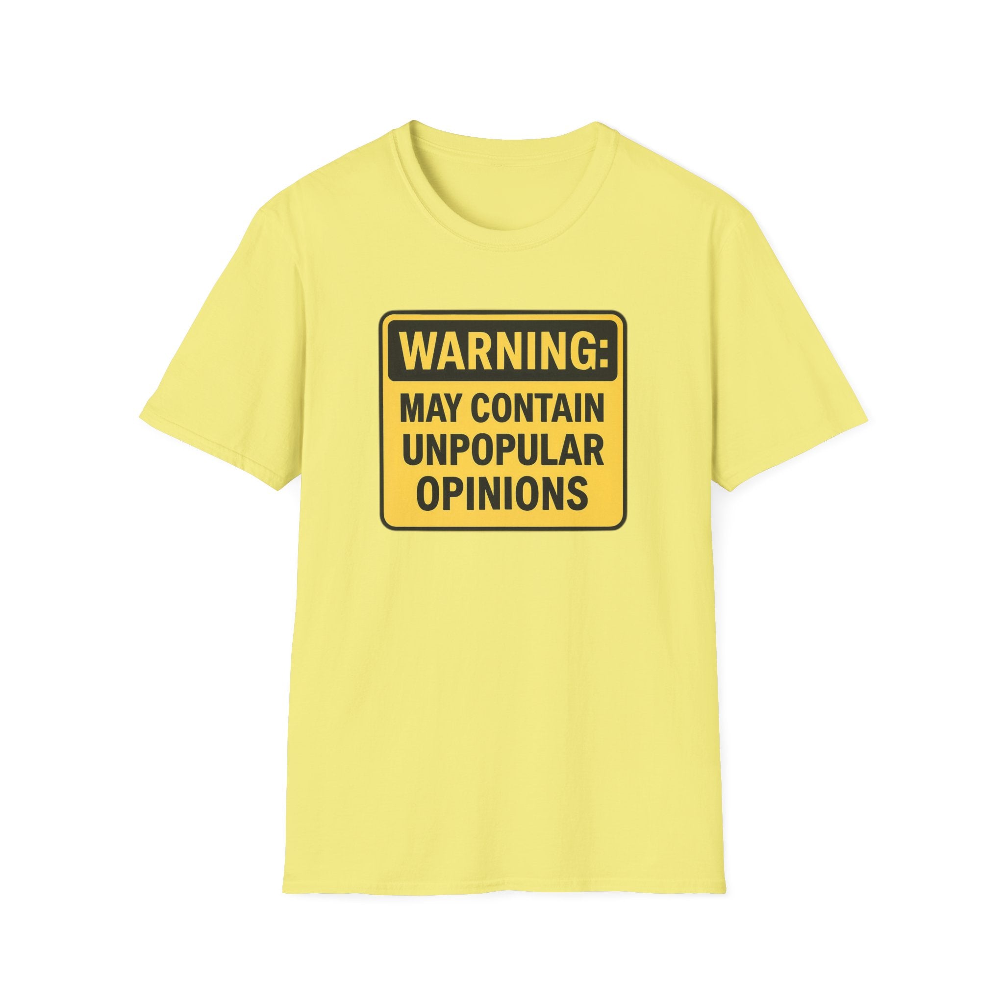 May contain unpopular opinions Fun Unisex T-Shirt, gift Christmas Softstyle Graphic Tee, Casual Wear, Independence Day Gift, Statement Shirt