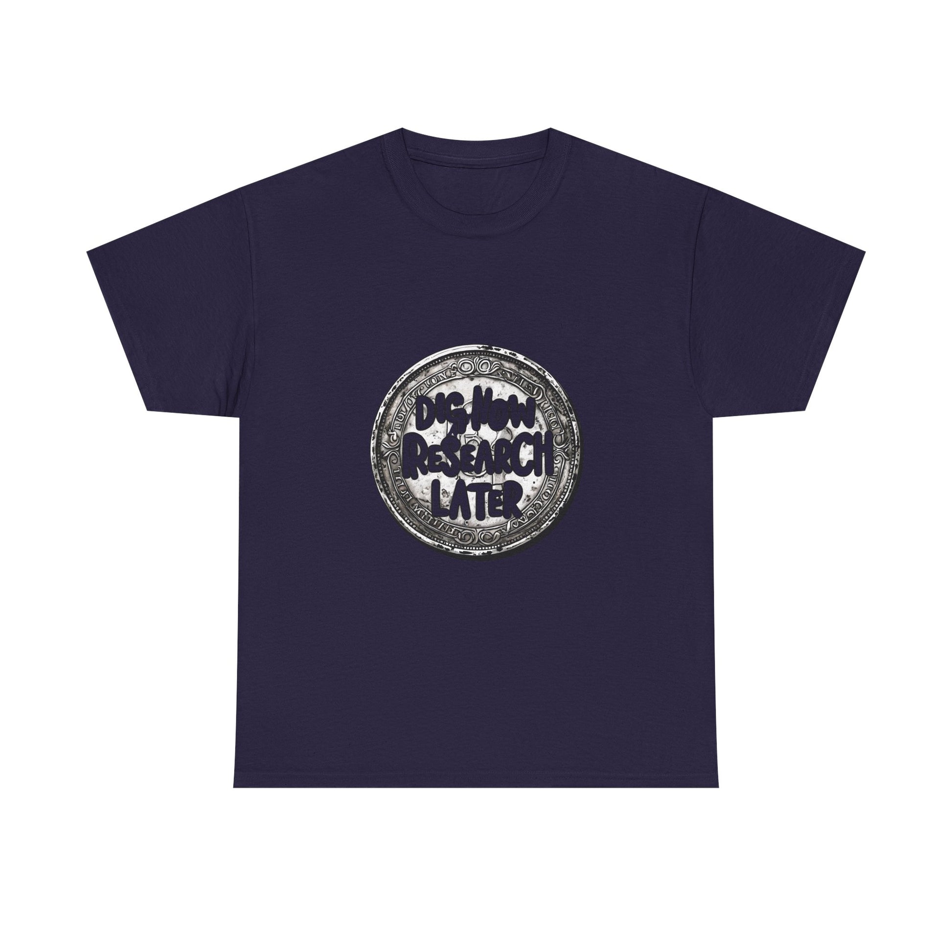 Metal Detecting Hobby Unisex Heavy Cotton Tee - Treasure Hunter Tshirt, Detectorist Gift, Metal Detecting Expedition Shirt, Hobbyist Tee,