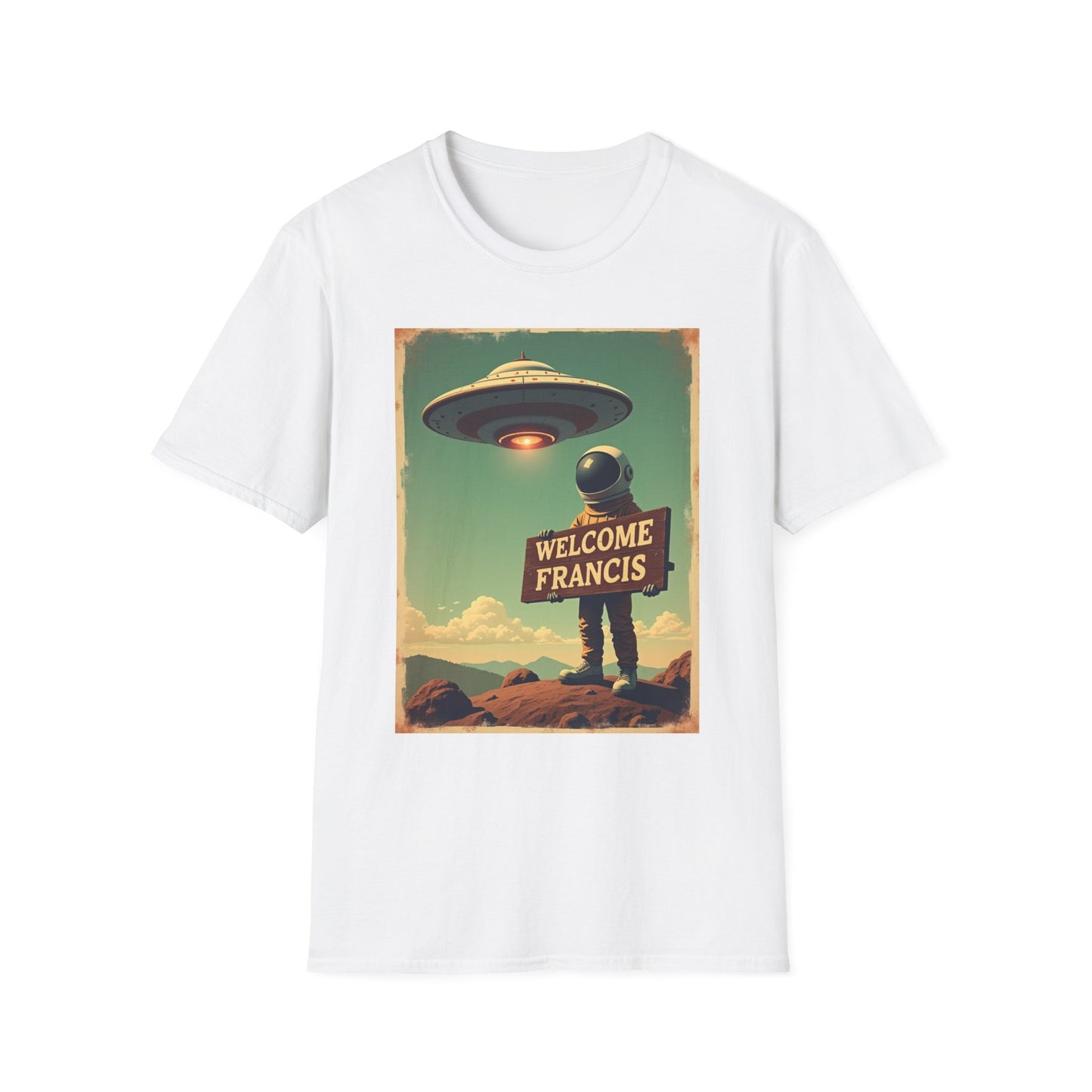 Unisex Softstyle T-Shirt - Welcome Francis Design