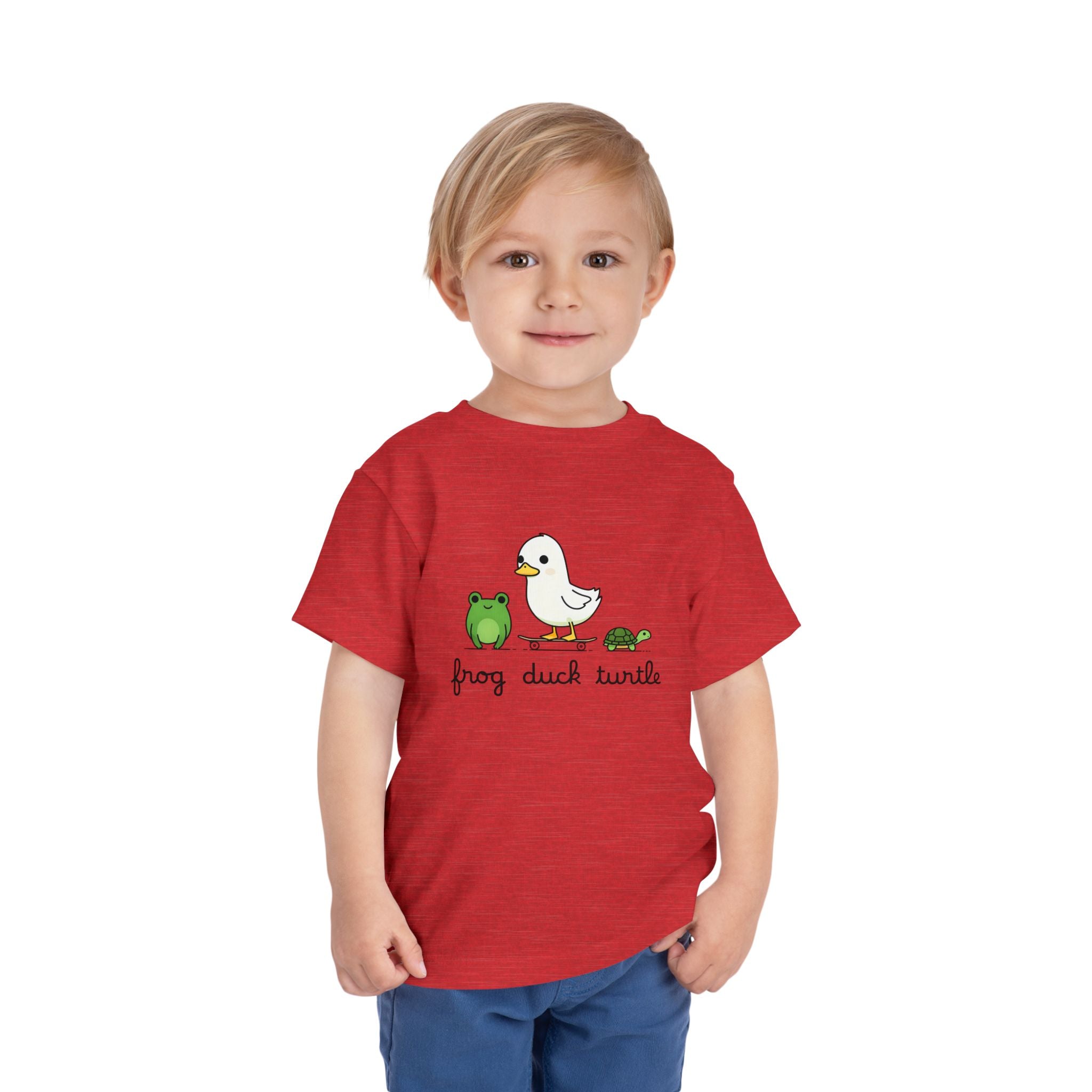 FDT Protest Human Rights Frog Duck Turtle Design - Kids Activism Shirt, Social Justice Top, Youth Equality Tee, Protest Animal
