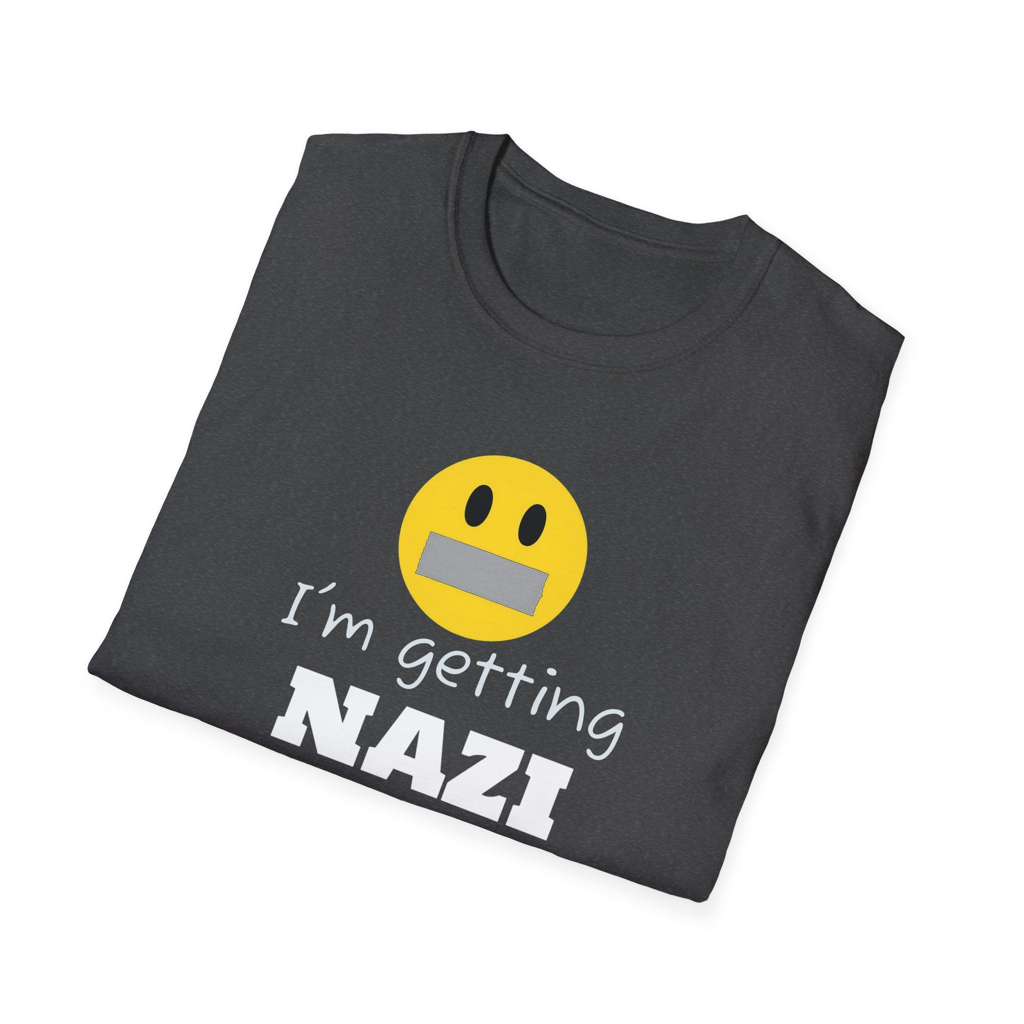 Nazi Germany Vibes, Anti-Trump Resistance T-Shirt, Political Protest Tee, Unisex Softstyle Shirt, Left Wing Activist Clothing, Censorship