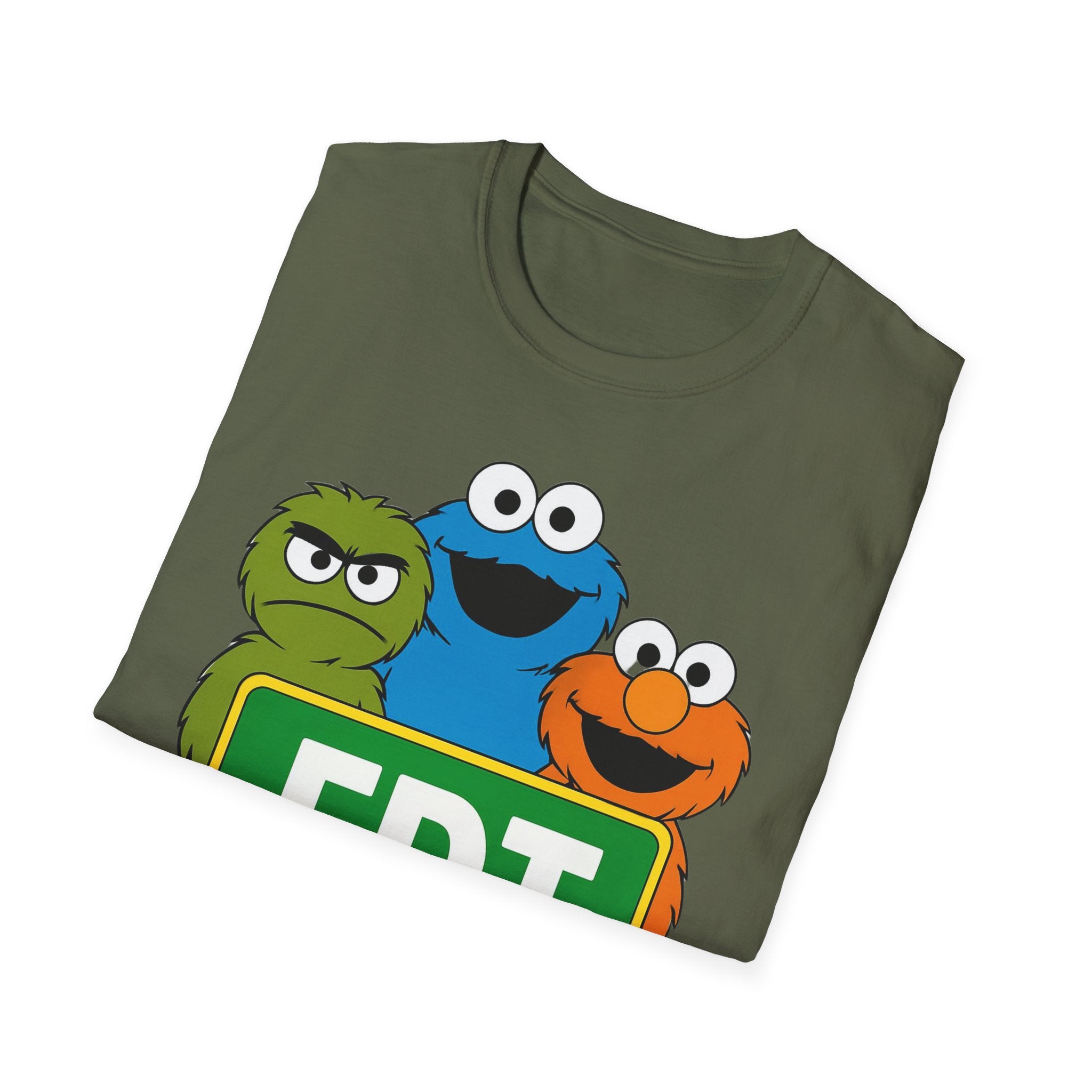 FDT Funny Unisex T-Shirt, Anti Trump Political Humor, Nostalgic Puppets, Kindness, Diversity, Social Justice, Liberal Gift, Funny Political