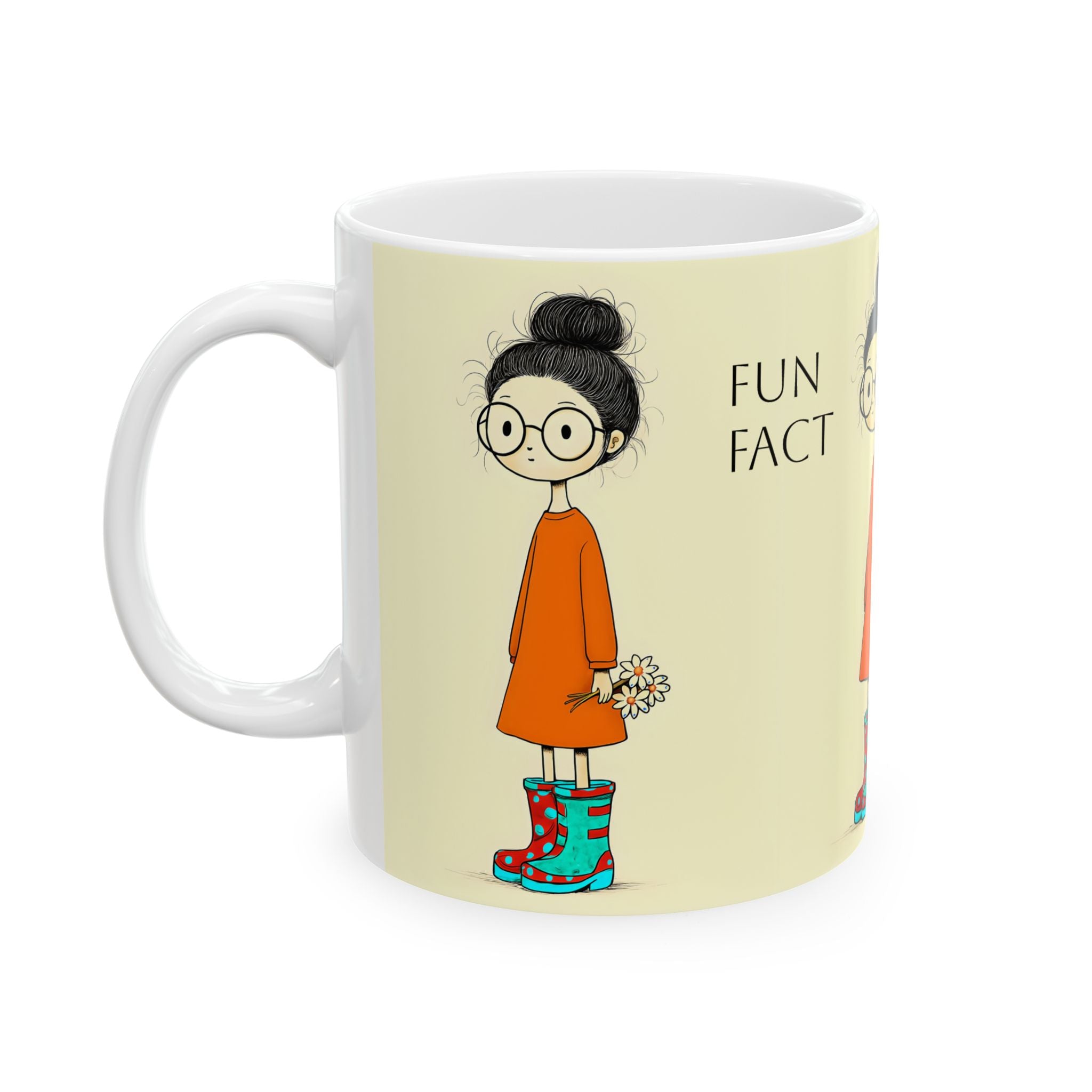 Sarcastic Mug, Funny Coffee Cup, Bad Attitude Tea Mug, Zero F's Given Ceramic Mug, Sassy Quote Mug gift for her