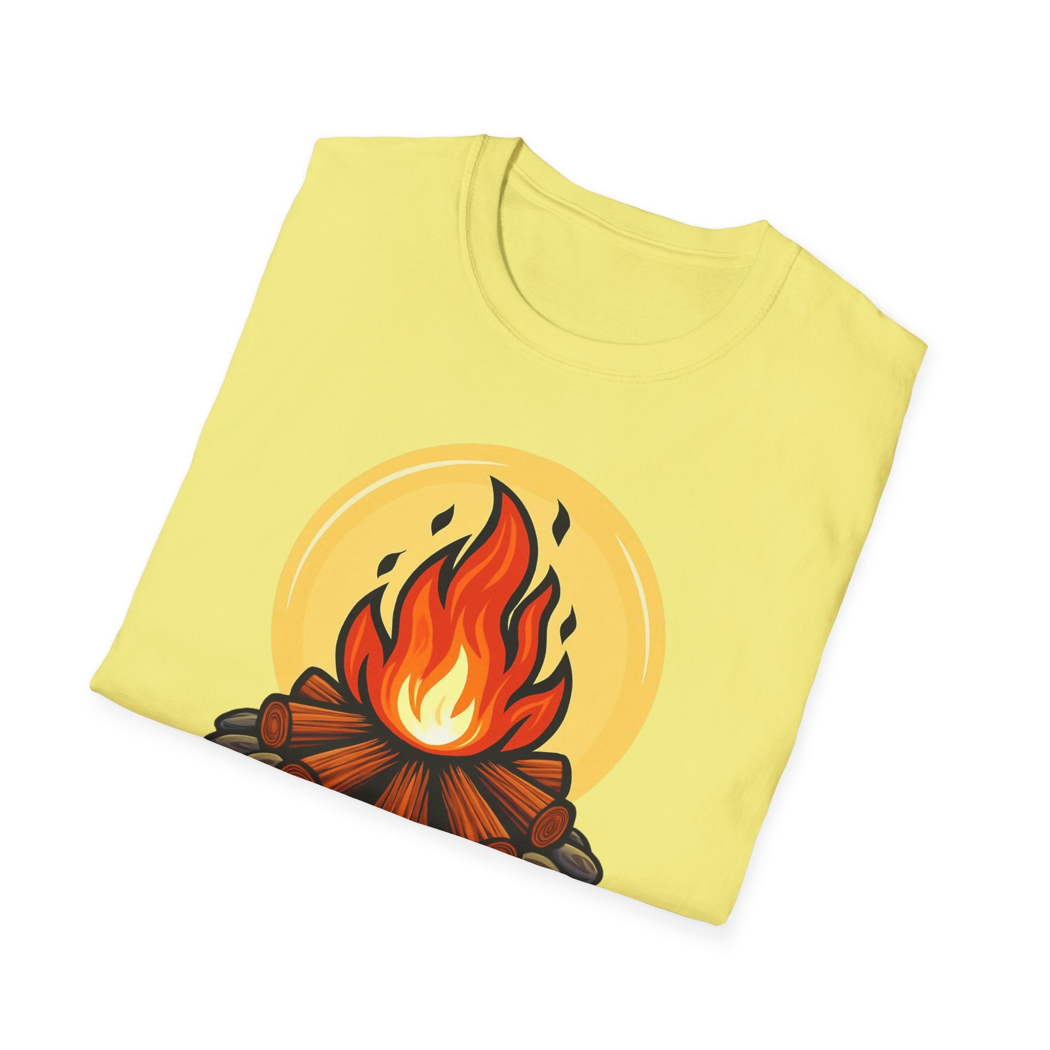 Outdoorsy Pride Unisex T-Shirt, Camping Tee, LGBTQ+ Apparel, Summer Festival Shirt, Queer Outdoor Adventure Top, Gift for Campers