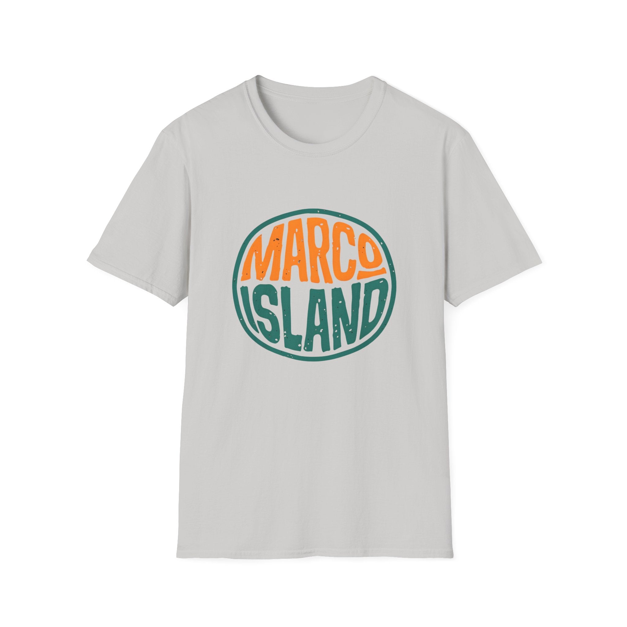 Marco Island Florida Unisex Softstyle T-Shirt - Beach Vacation Tee, Travel Souvenir Top, Coastal Graphic Shirt, Summer Holiday Apparel,