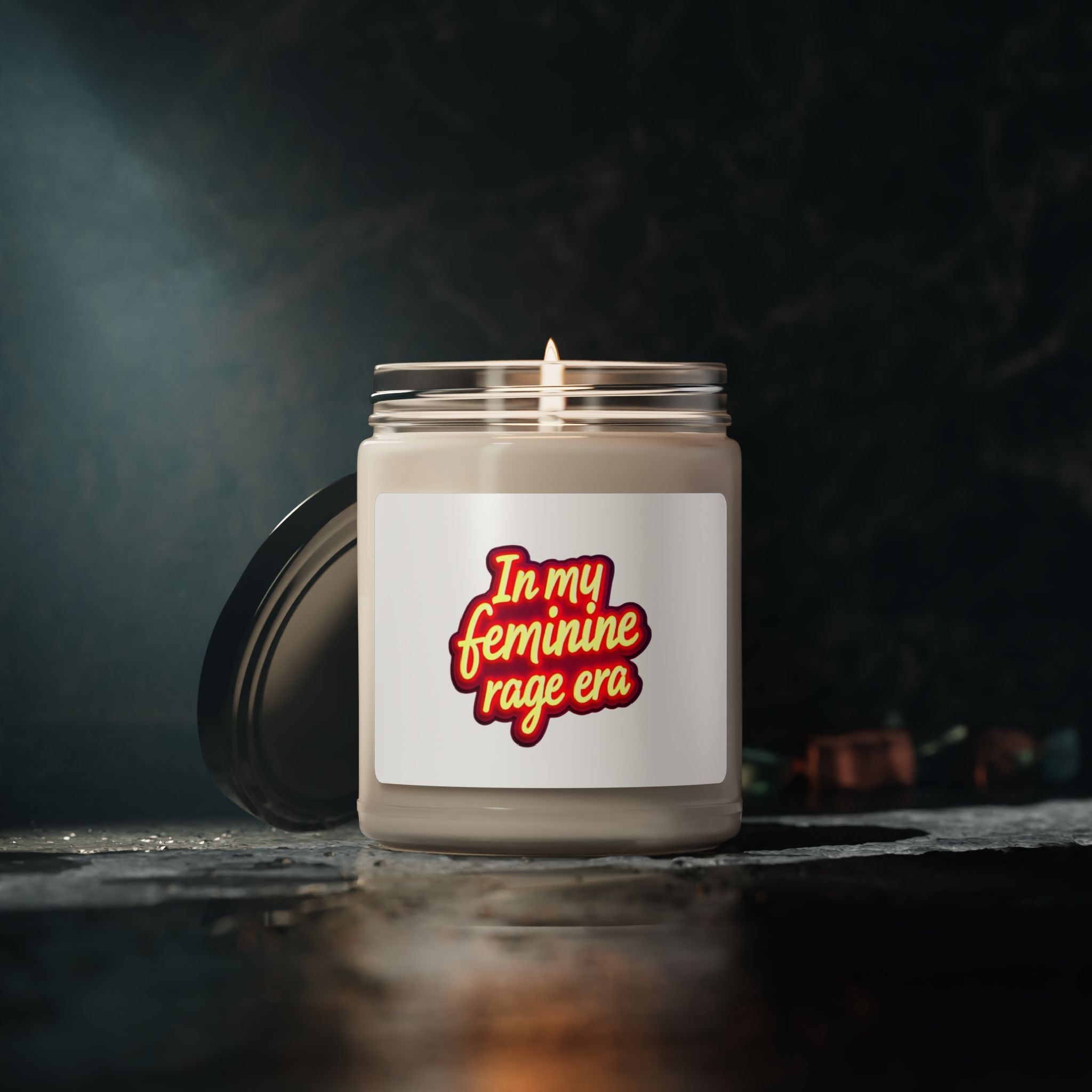 Candle - In My Feminine Rage Era Scented Soy Candle, 9oz
