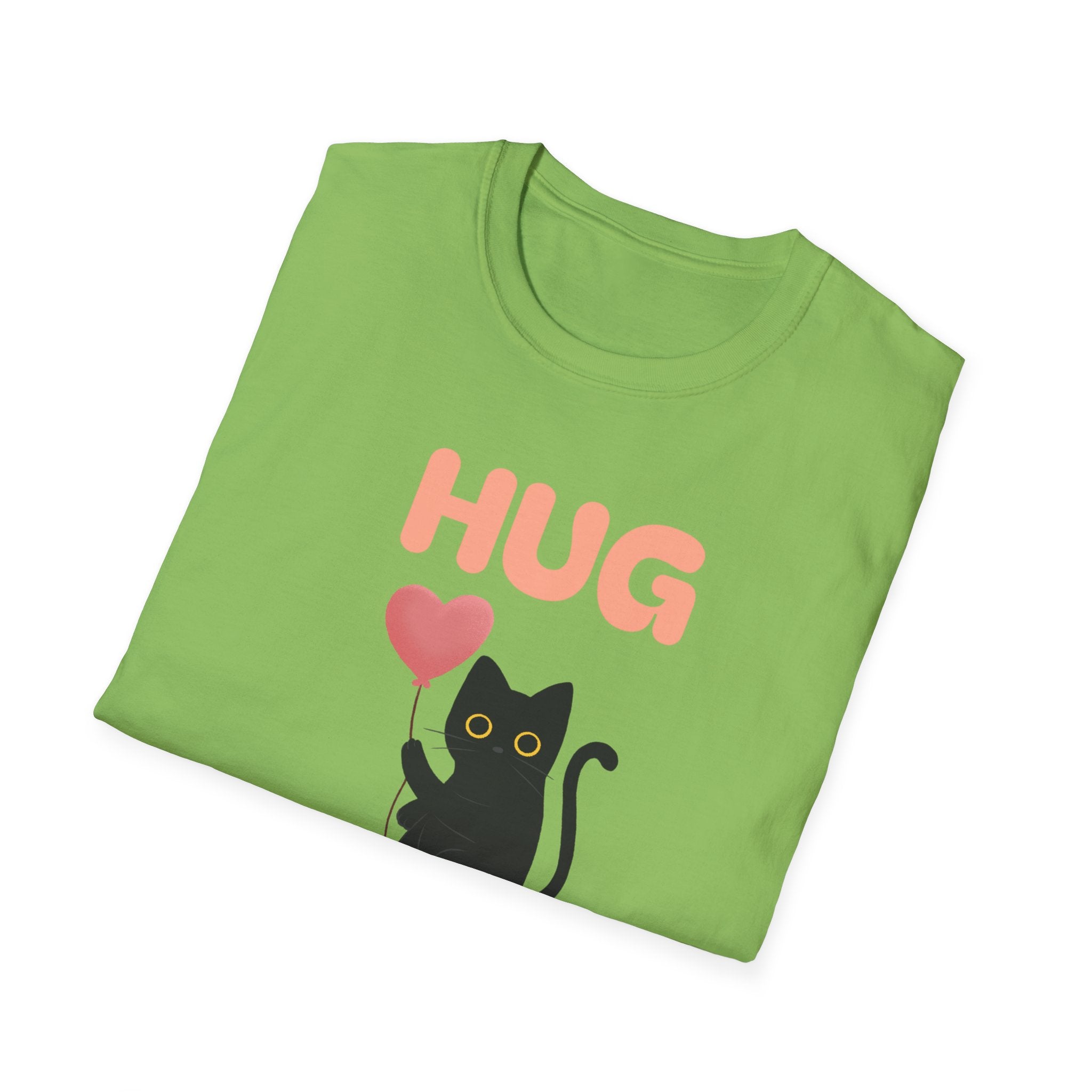 Hug Dealer fun cat Unisex Softstyle T-Shirt, Funny Cat Lover Gift, Cute Tee, Cat Mom Shirt, Trendy Graphic Tee Christmas gift sarcasm
