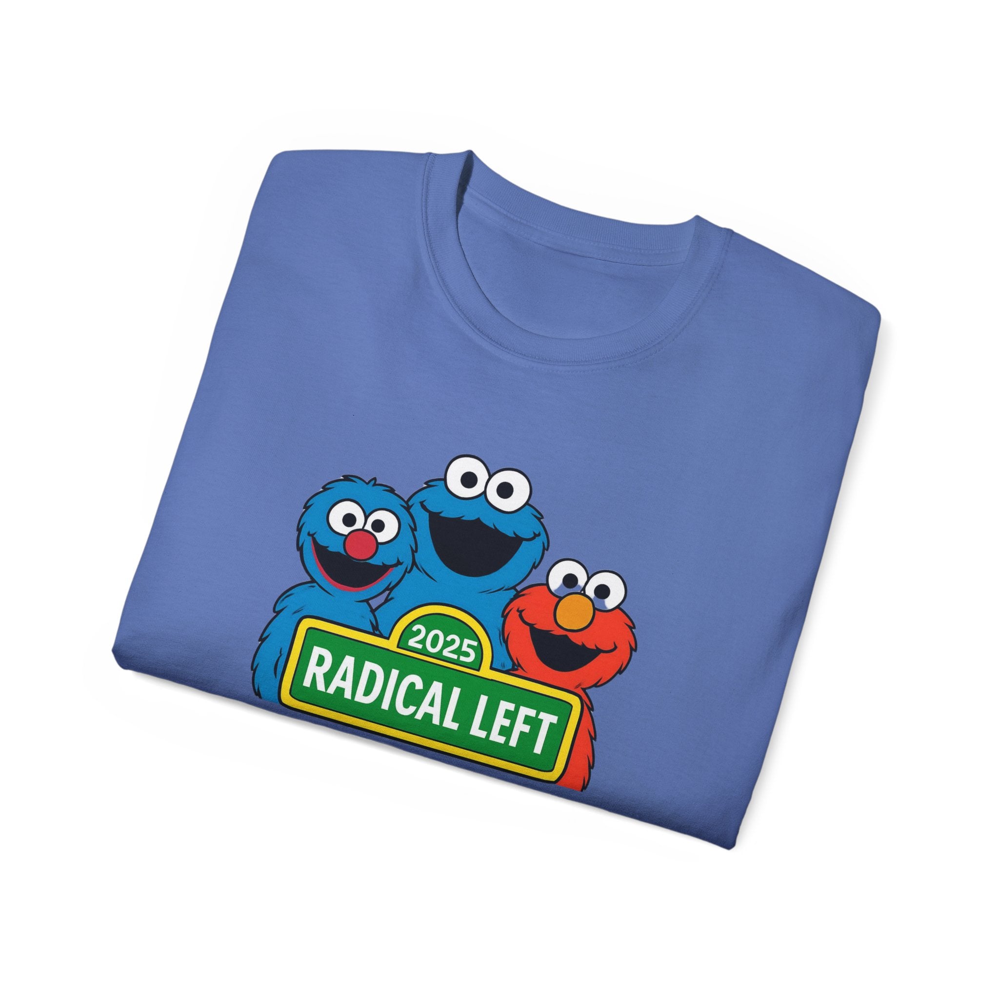 Muppets Sarcasm Tee, Leftist T-Shirt, Radical Humor Shirt, Unisex Cotton Top, Funny Puppet Gift