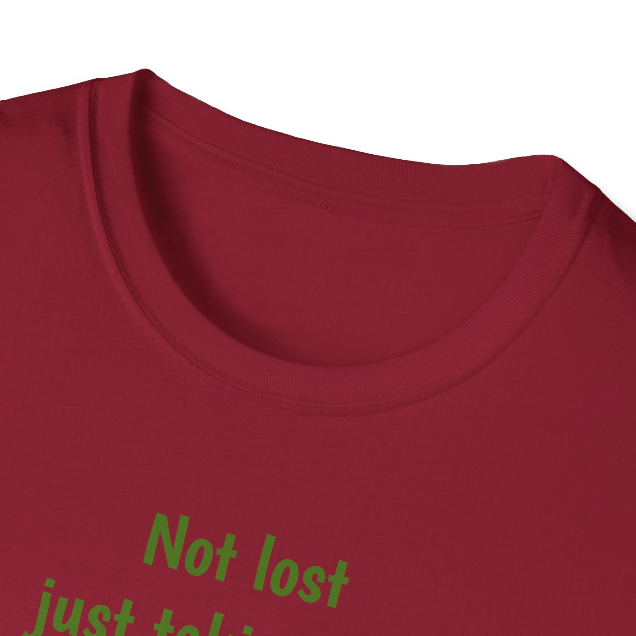 Not Lost just taking the scenic Rt Nature Lover Shirt, Unisex Scenic Route Tee, Adventure Apparel, Gift for Hikers, Outdoor Enthusiast Shirt