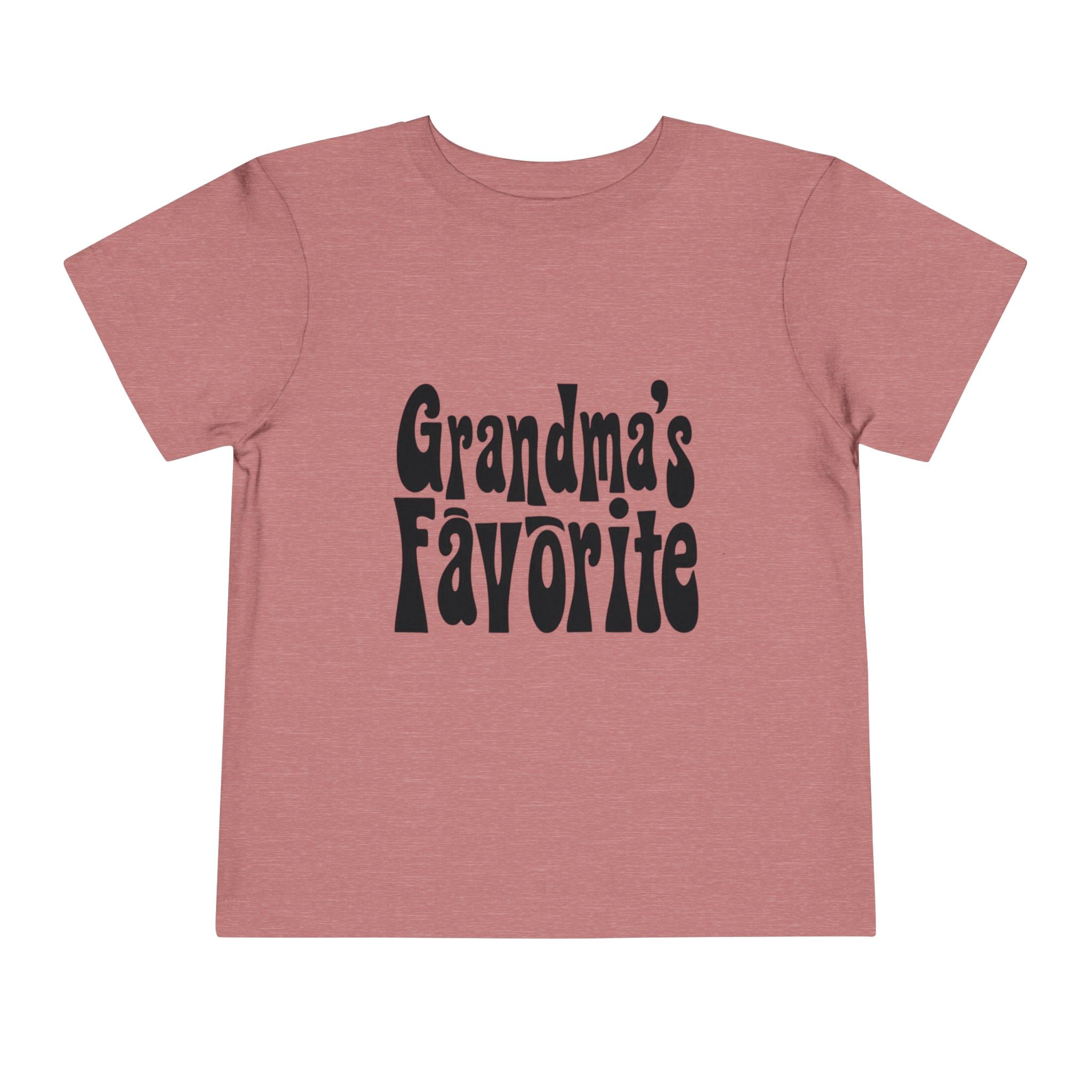 Grandma's Favorite Toddler Tee, Kids Tshirt, Funny Family Shirt, Grandmother Gift, Birthday Present