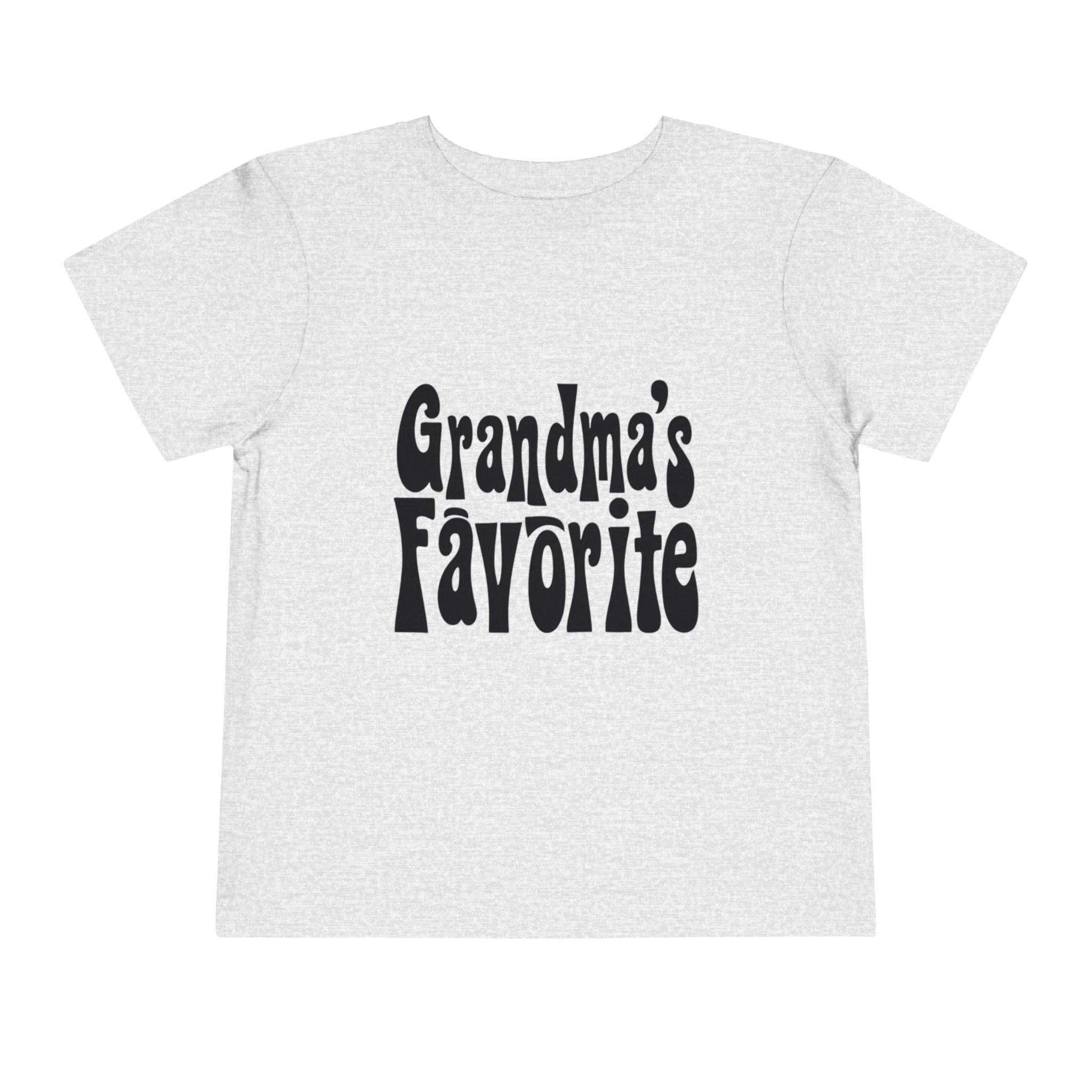 Grandma's Favorite Toddler Tee, Kids Tshirt, Funny Family Shirt, Grandmother Gift, Birthday Present