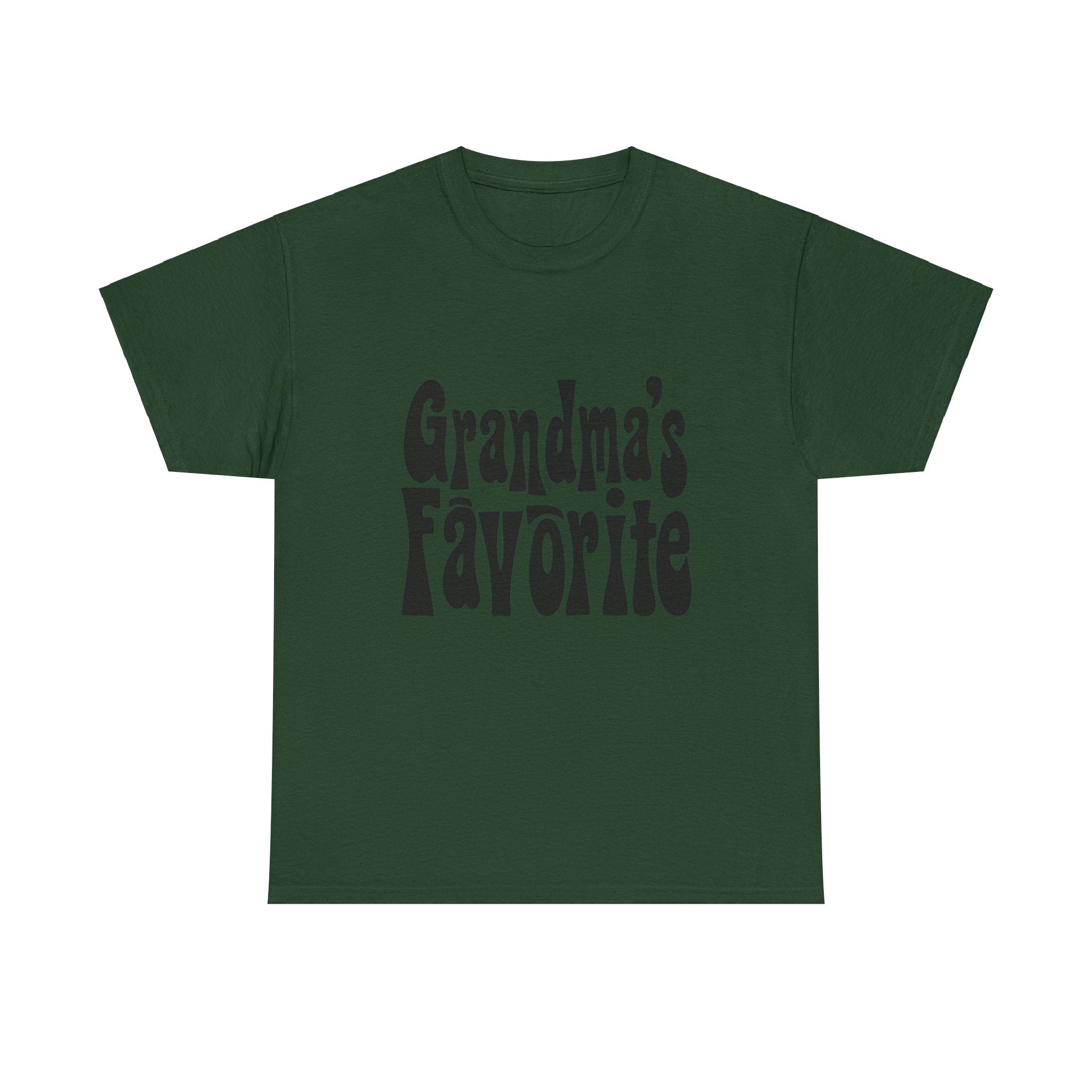Grandma's Favorite Unisex Tee, Family Love T-Shirt, Gift for Grandma, Birthday Present, Family Reunion Shirt