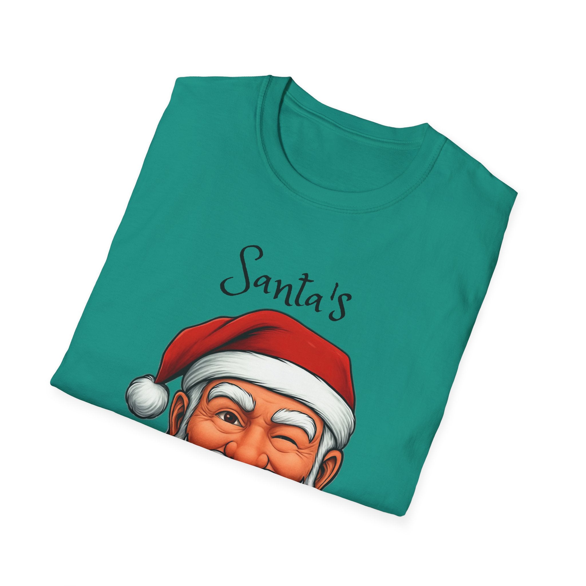 Christmas Teacher Gifts, Santa's Favorite Teacher Tee, Holiday School Apparel, Teacher Appreciation Shirt, Teacher Christmas Present, Unisex