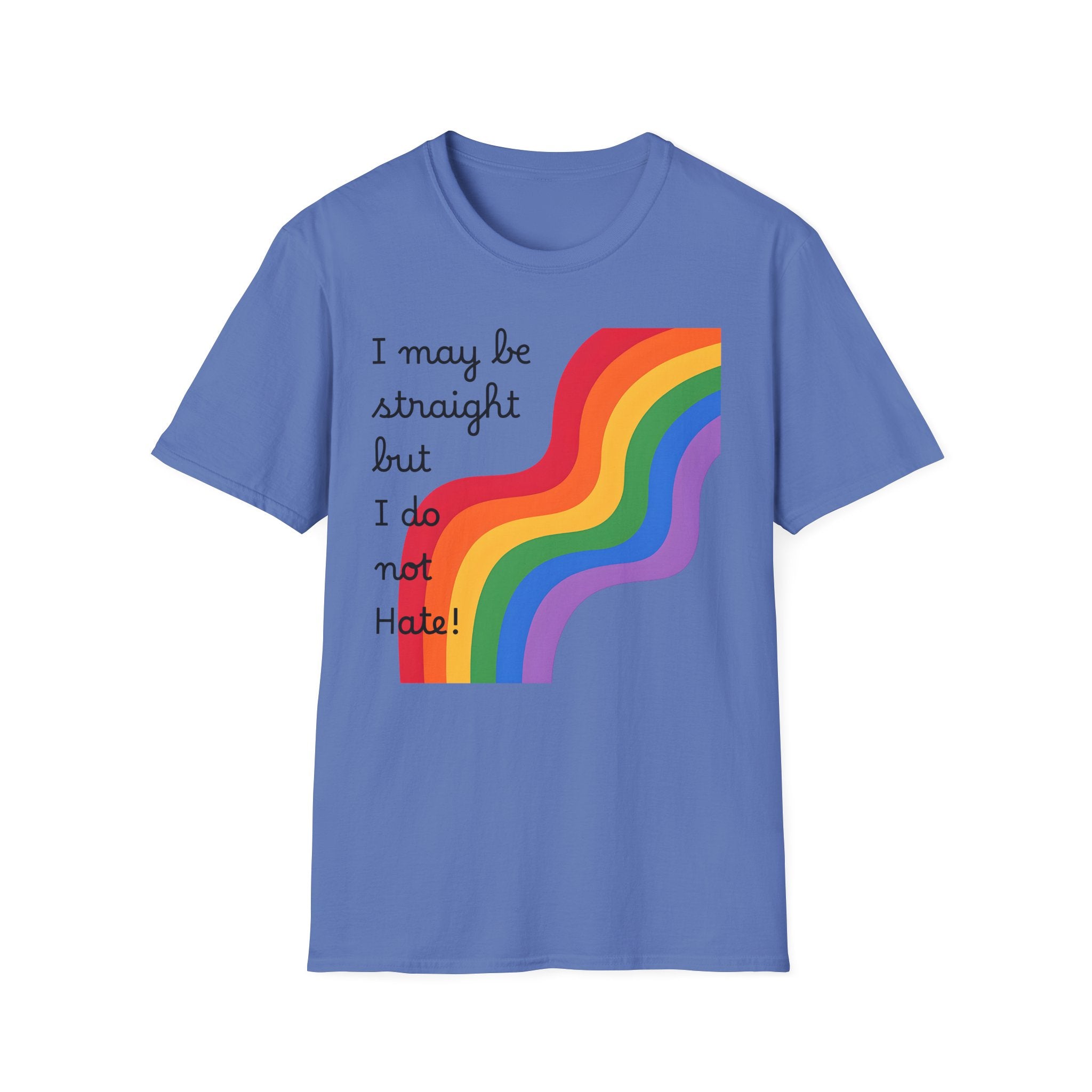 Pride Month Supporter T-Shirt, LGBTQ Ally Tee, Rainbow Love Gift, Unisex Pride Shirt, LGBTQ Pride Parade Apparel