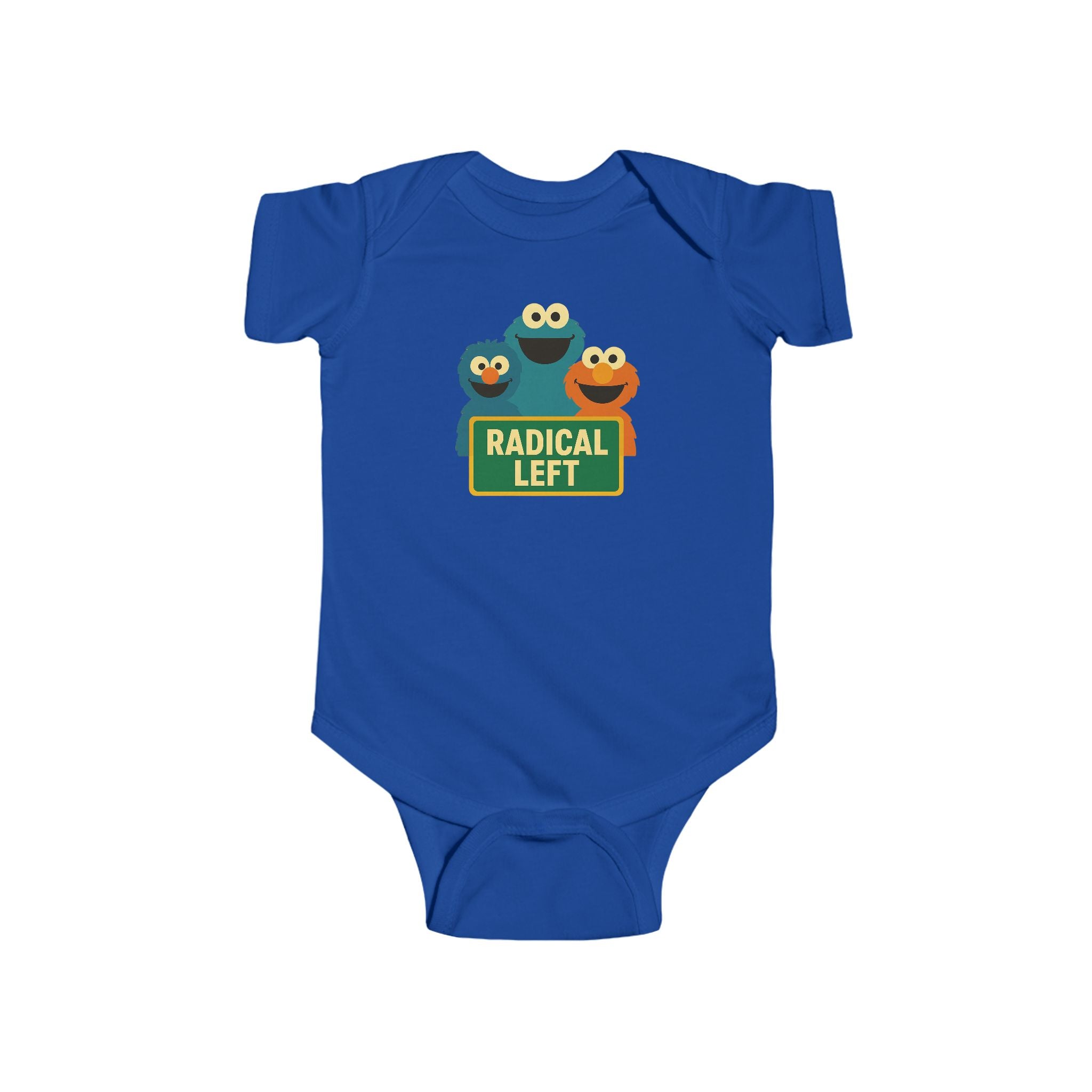 Cute Baby Gift Bodysuit with "Radical Left" Design, Infant Onesie, political Gift, Baby Shower Present, Adorable, liberal gift Baby Fashion