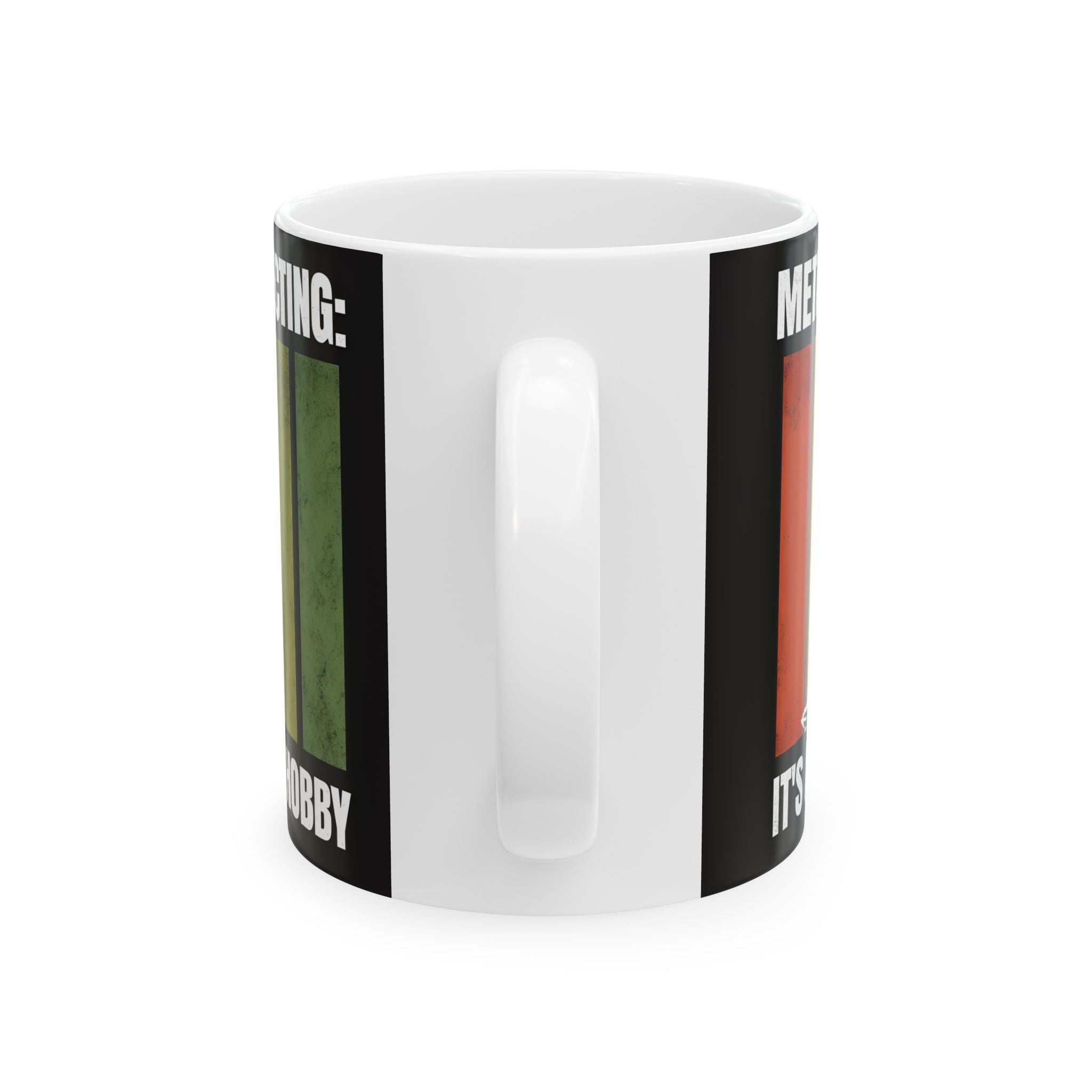 Metal Detecting Its a dirty hobby Ceramic Mug, Funny Hobby Gift, Dirt Lover Tea Cup, Detectorist Gift, Treasure Hunter Coffee Mug Fathers  Day