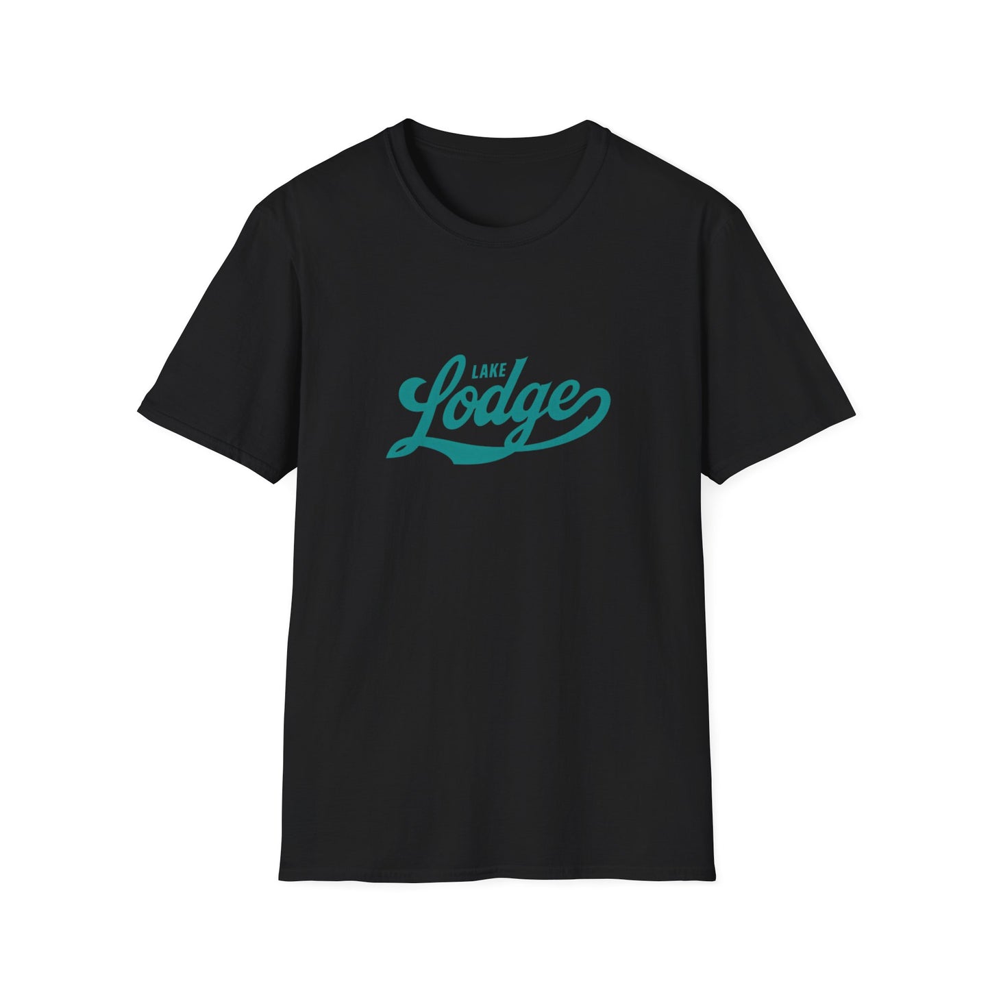 Lake Lodge Dive Bar Unisex T-Shirt, Cabin Getaway Tee, Mountain Retreat Apparel, Nature Lover Gift, Cozy Weekend Shirt