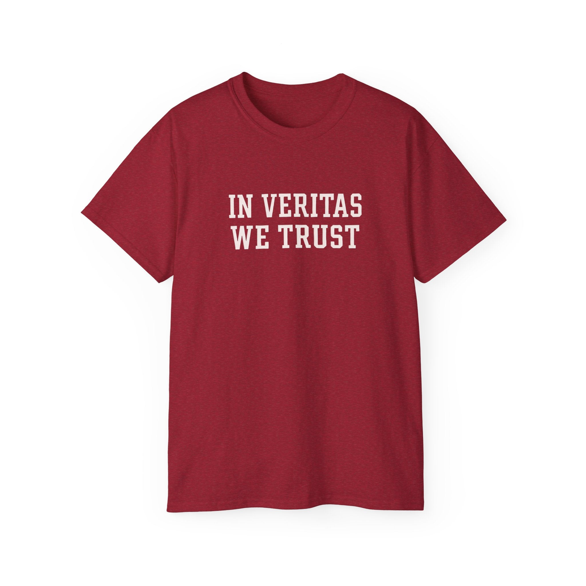In Veritas We Trust Harvard Anti Trump, Protest Shirt, Political Activist Gift, Statement Tee, College Shirt