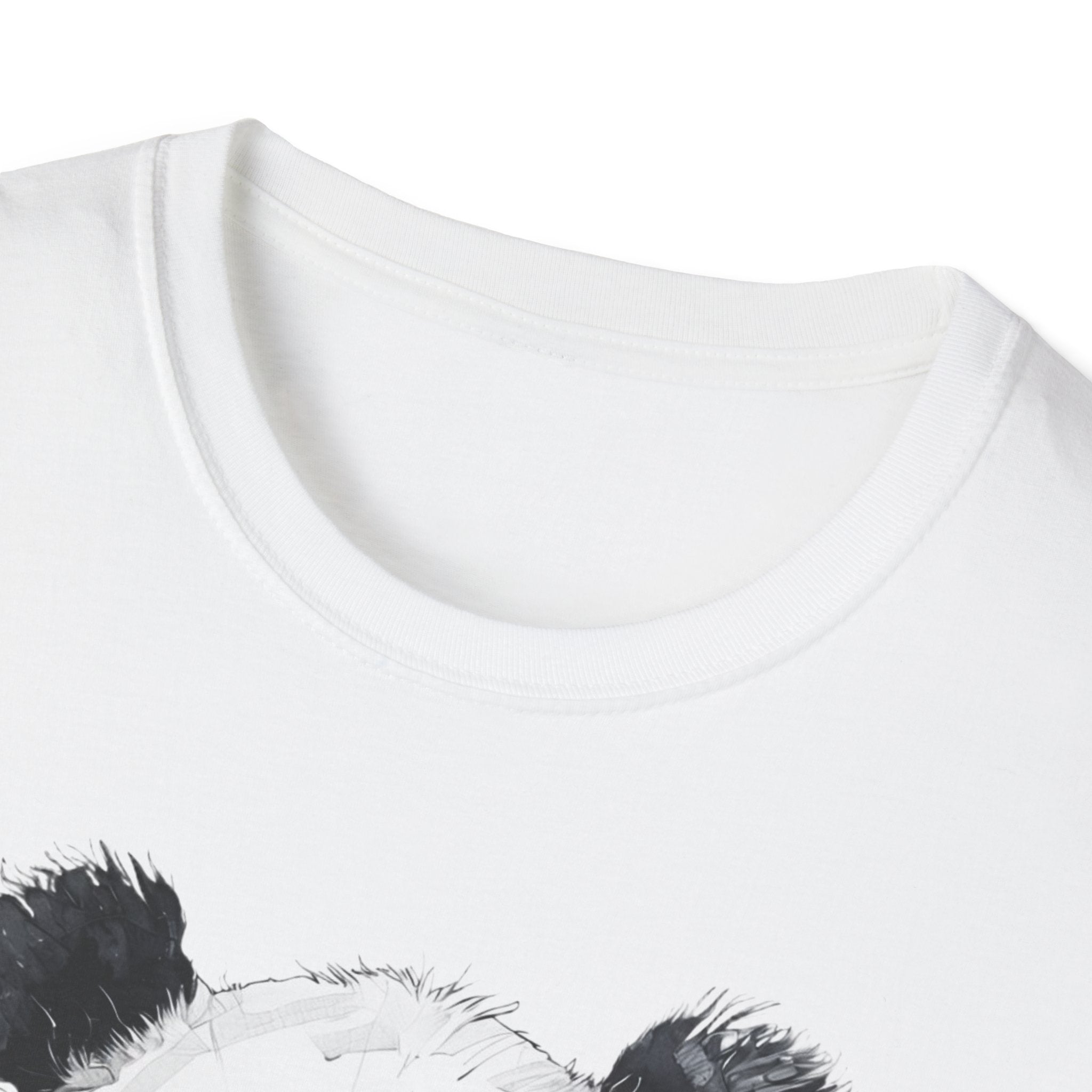 Social Justice Panda Coffee Protest FDT Unisex Softstyle T-Shirt, Anti Trump Activist Tee, Political Statement Shirt