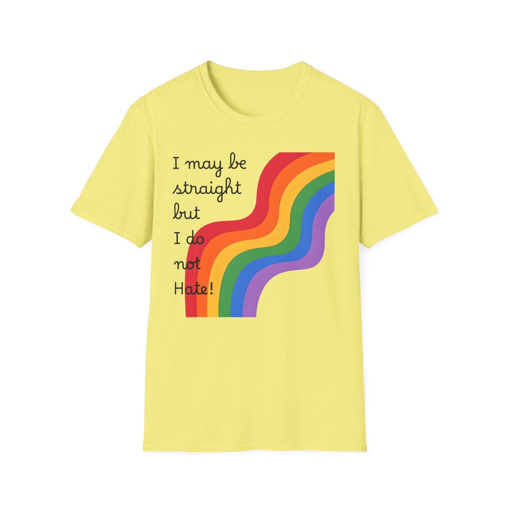 Pride Month Supporter T-Shirt, LGBTQ Ally Tee, Rainbow Love Gift, Unisex Pride Shirt, LGBTQ Pride Parade Apparel
