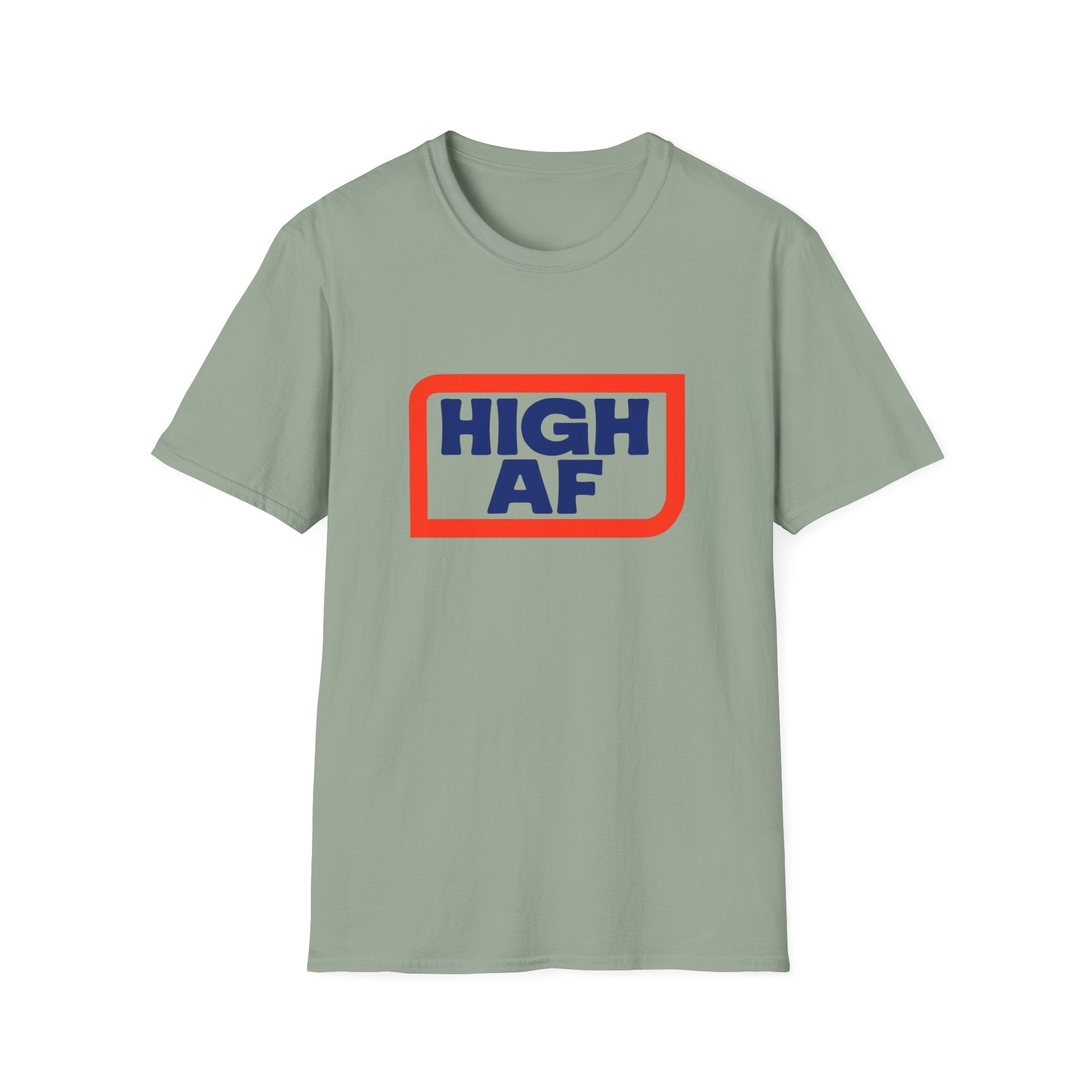 High AF Vibes Unisex T-Shirt - Perfect Smokers Gift FLOWER LOVERS