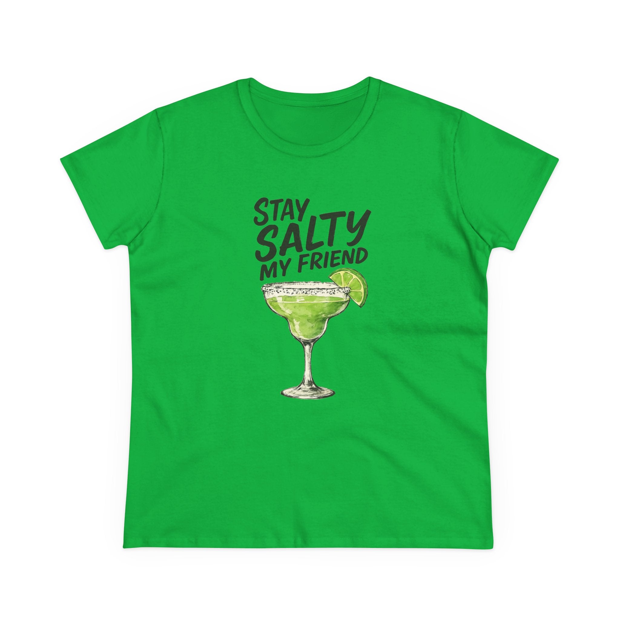 Stay Salty My Friend Margarita Cocktail Party Summer Drinks, Graphic Tee, Beach Vibes Shirt, Summer Vacation Top, Gift for Her,